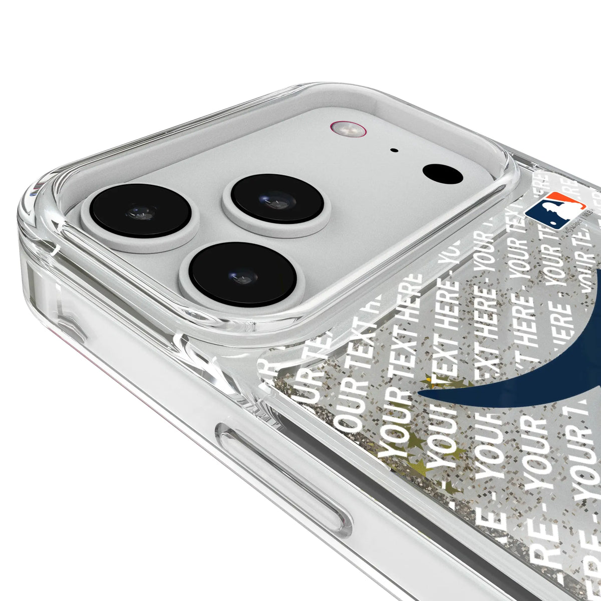 Detroit Tigers Personalized EndZone Plus iPhone Glitter Phone Case for Apple iPhone - Detail#Device_iPhone 18 Pro Max