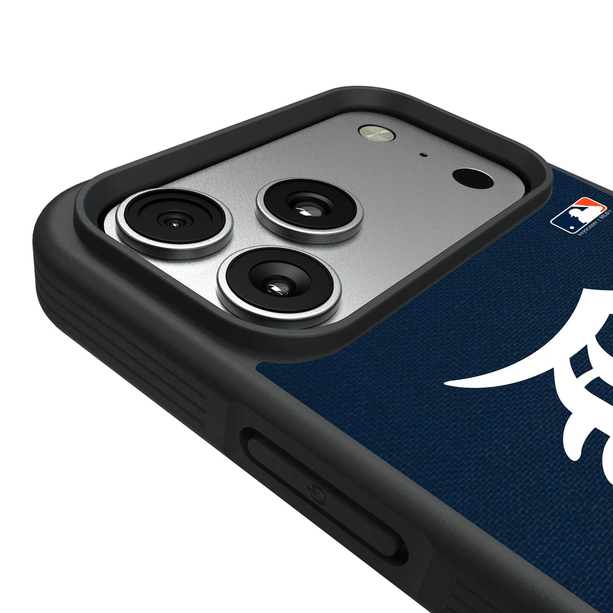 Detroit Tigers Personalized Stripe iPhone Bump Phone Case for Apple iPhone - Detail#Device_iPhone 17 Pro Max