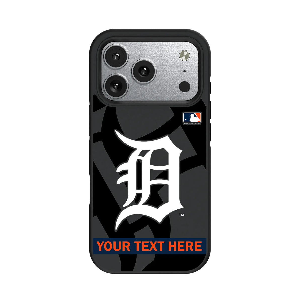 Detroit Tigers Personalized Tilt iPhone Bump Phone Case for Apple iPhone#Device_iPhone 17 Pro
