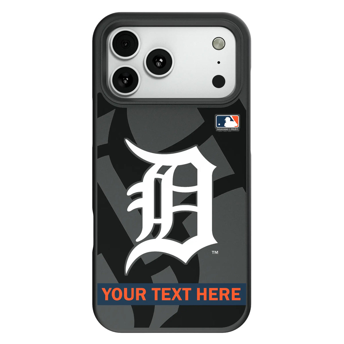 Detroit Tigers Personalized Tilt Bump Phone Case for Apple iPhone