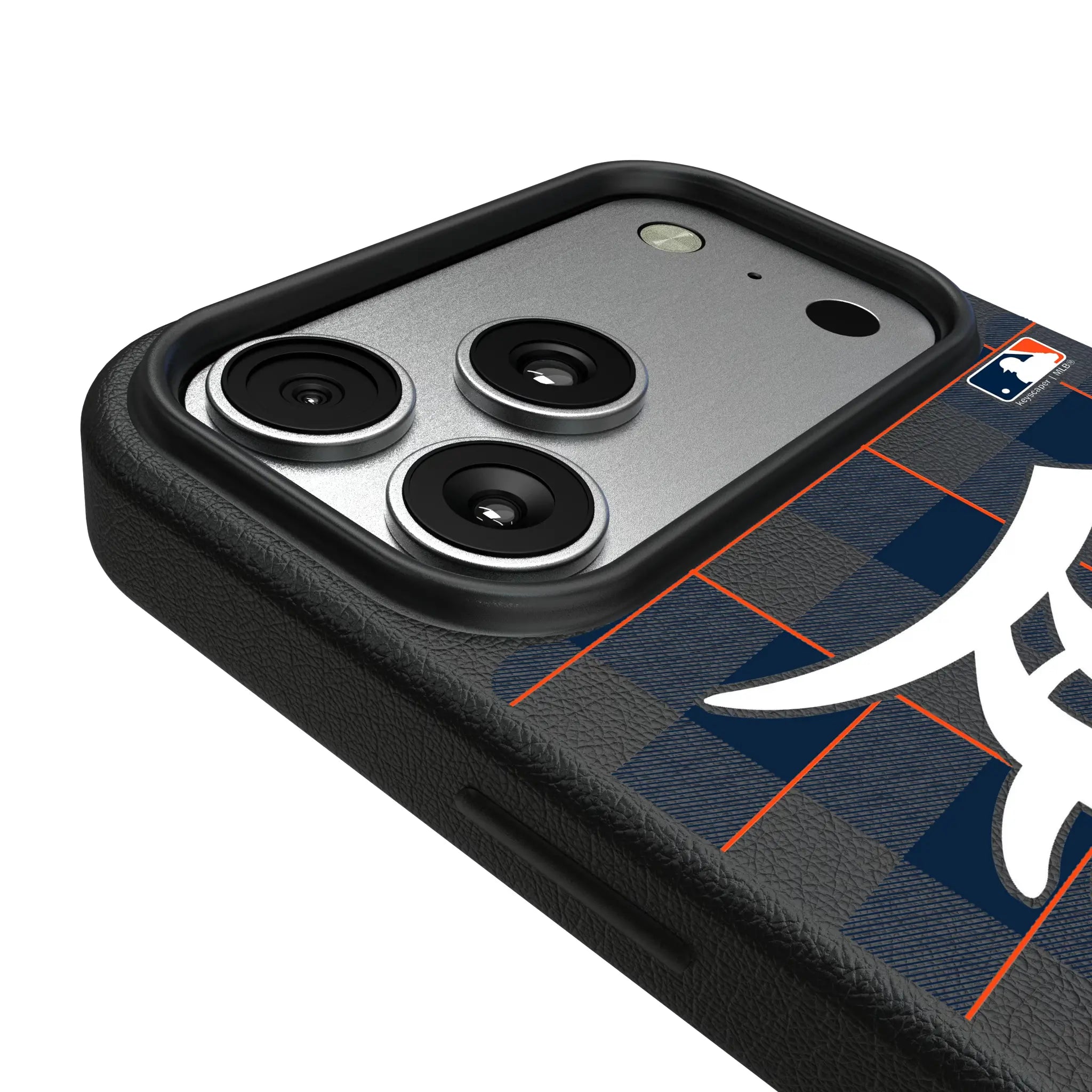 Detroit Tigers Plaid iPhone MagSafe Compatible Phone Case for Apple iPhone - Detail#Device_iPhone 17 Pro Max