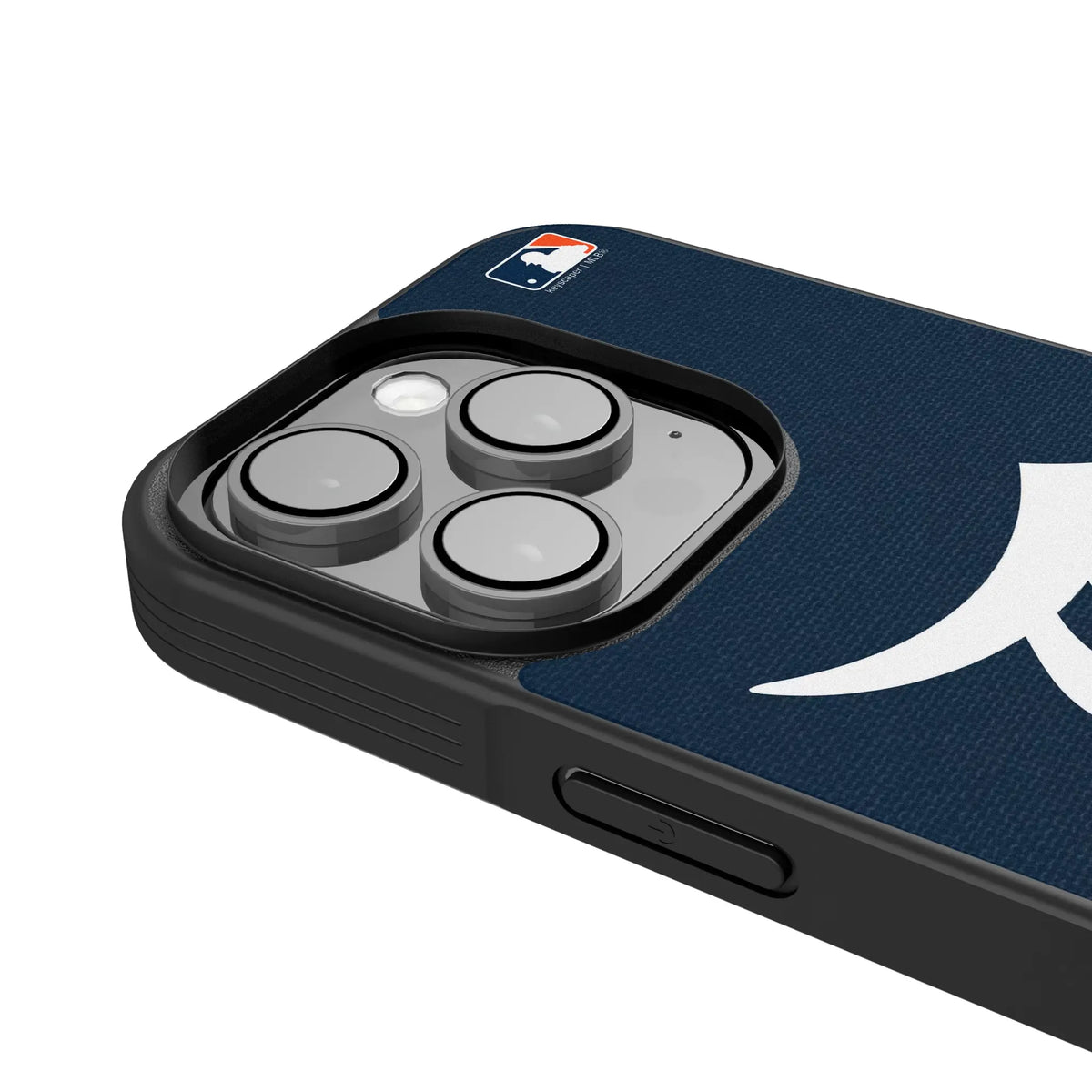 Detroit Tigers Solid iPhone Bump Phone Case for Apple iPhone - Detail
