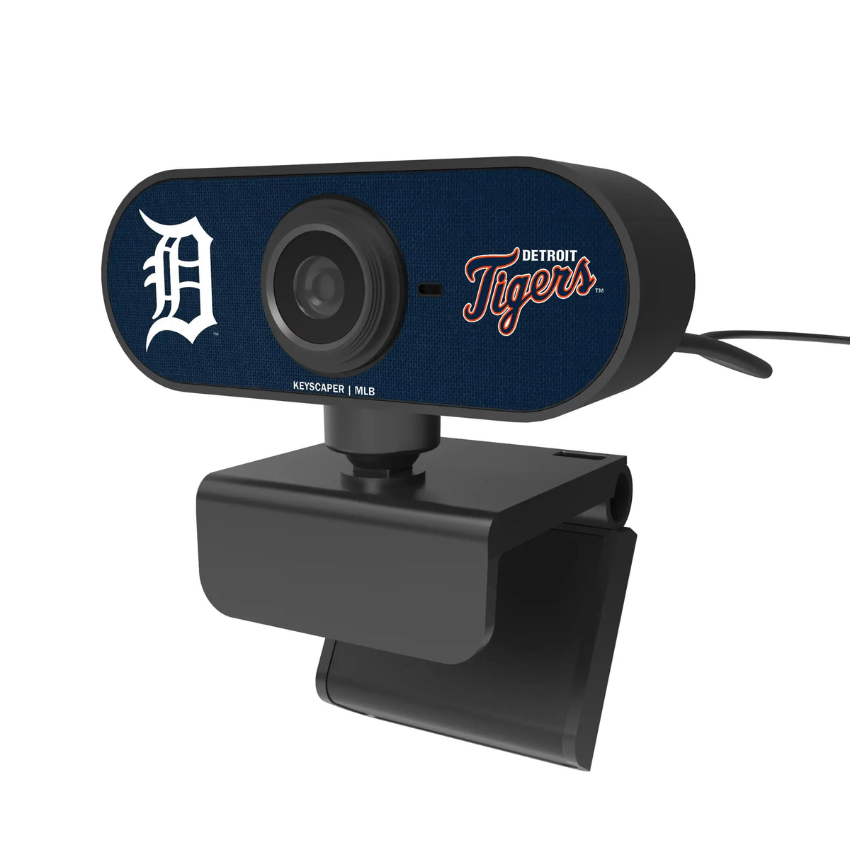 Detroit Tigers Solid Webcam - Isometric View