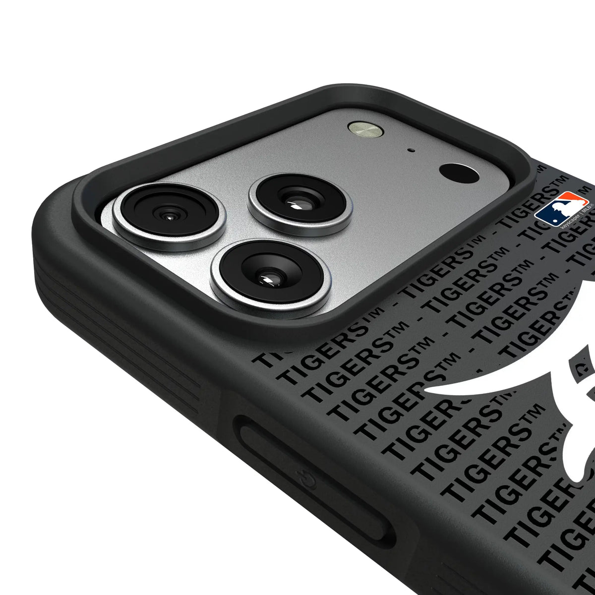 Detroit Tigers Text Backdrop iPhone Bump Phone Case for Apple iPhone - Detail#Device_iPhone 17 Pro Max
