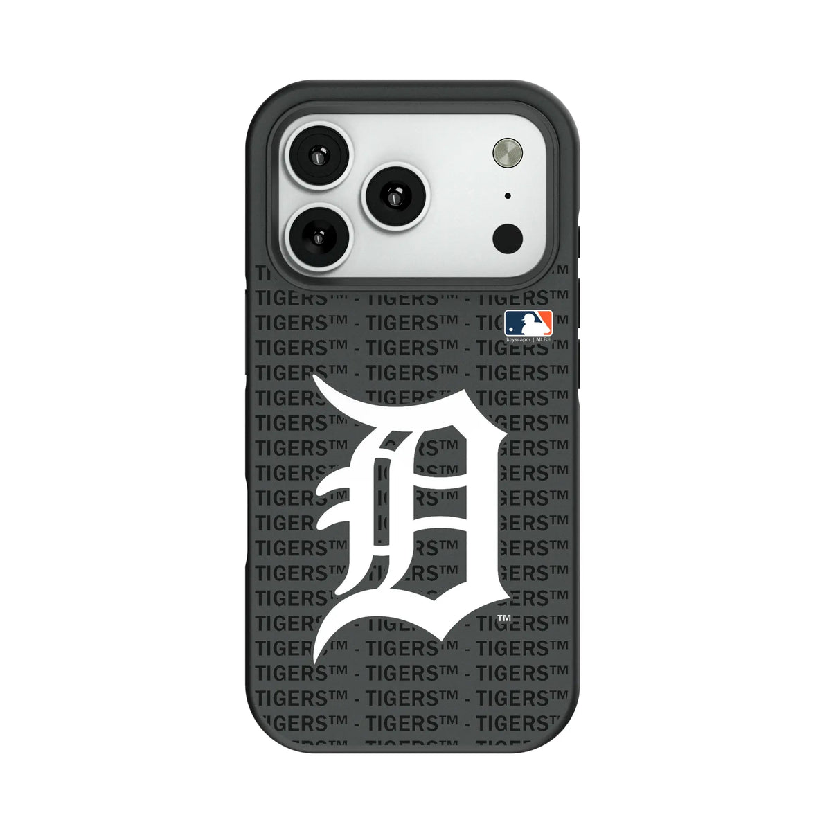 Detroit Tigers Text Backdrop Bump Phone Case for Apple iPhone