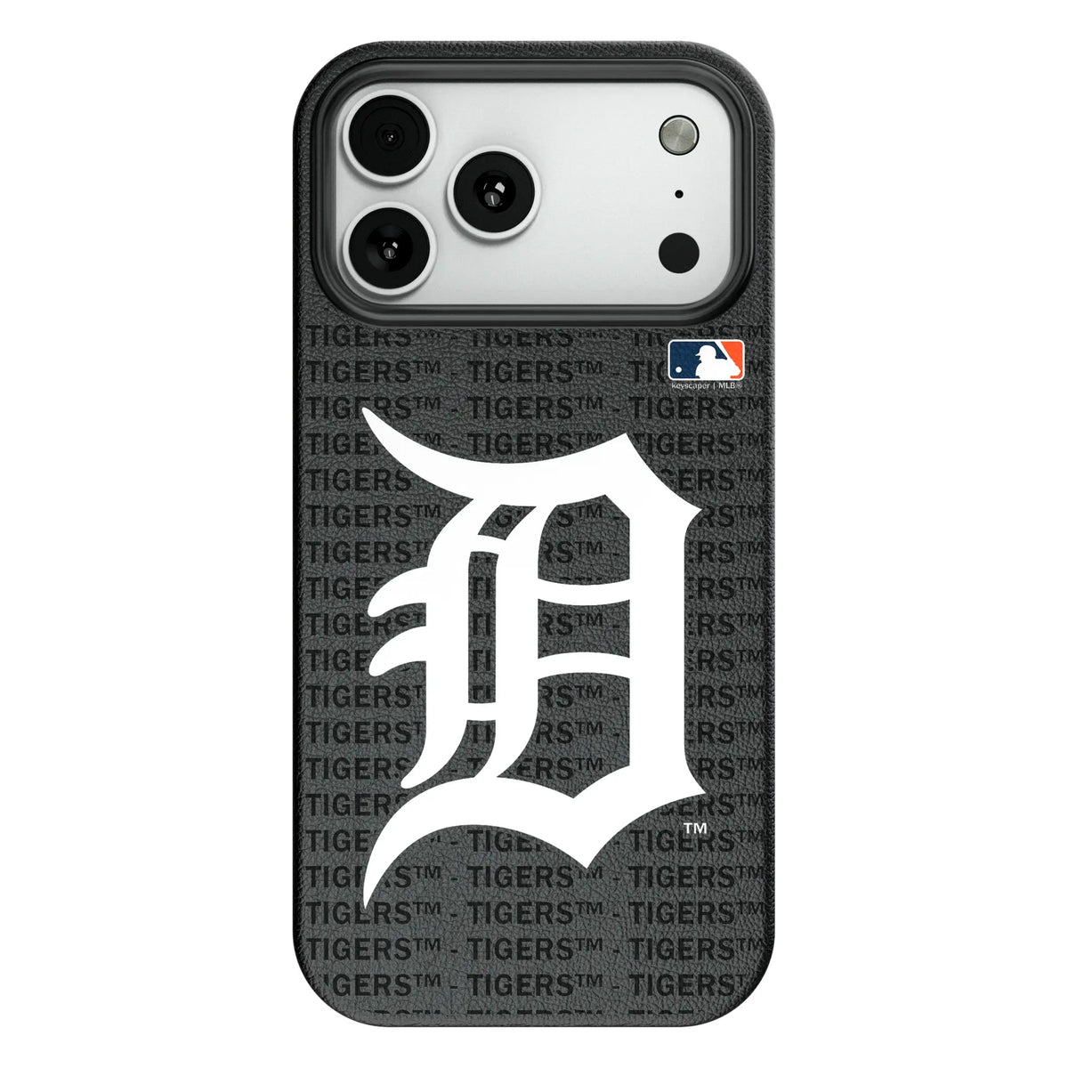 Detroit Tigers Text Backdrop MagSafe Compatible Phone Case for Apple iPhone