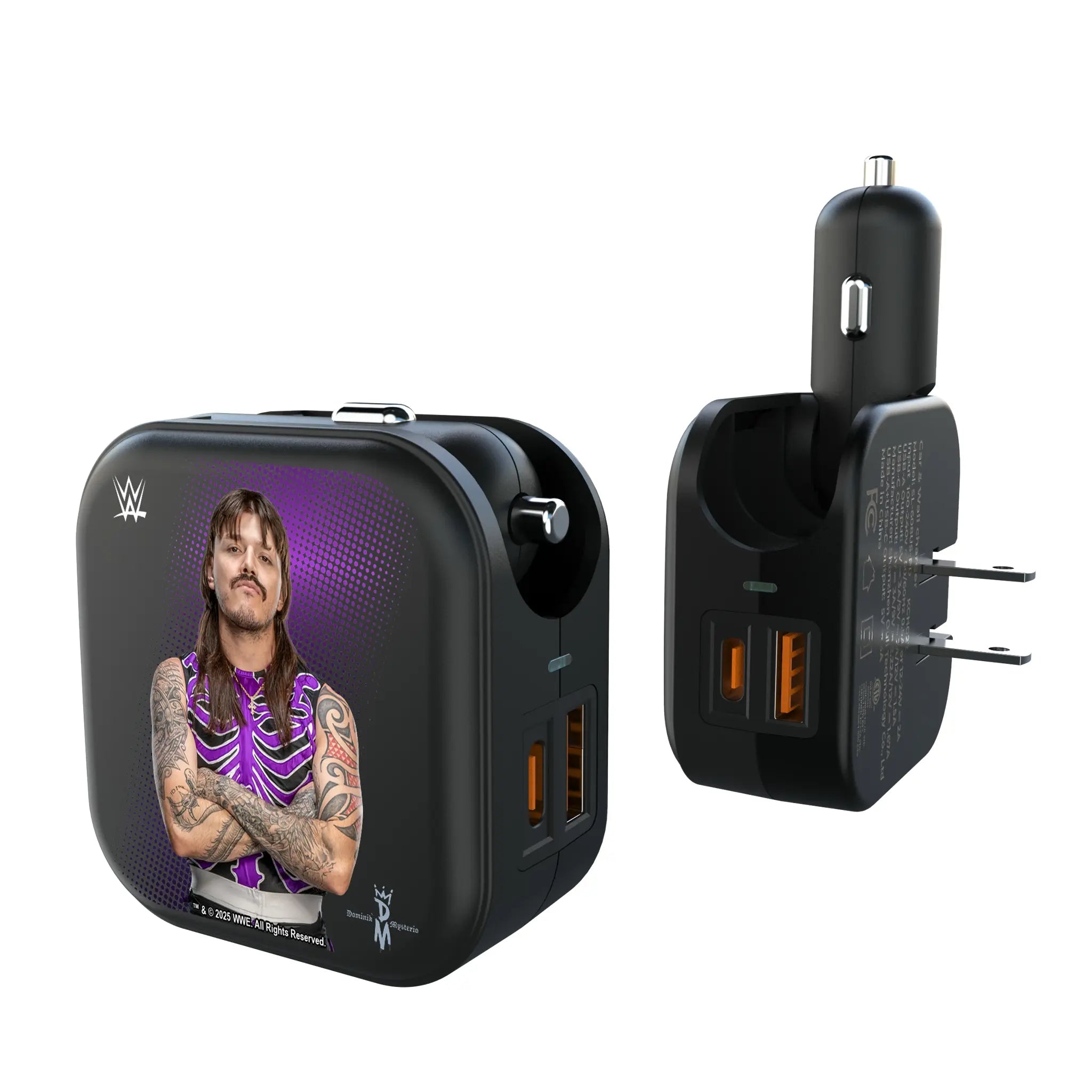 Dominik Mysterio Superstar 2 in 1 USB A/C Charger