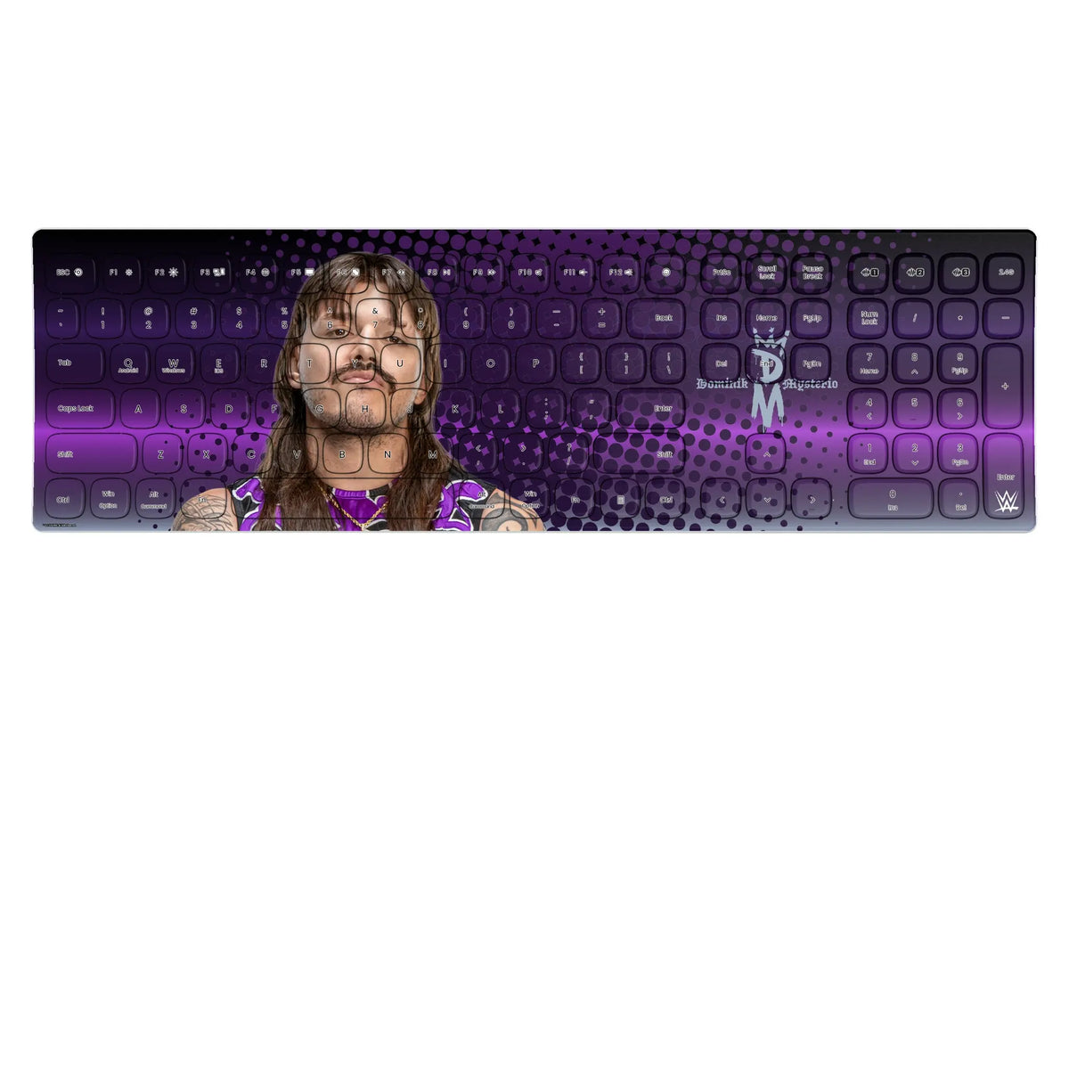 Dominik Mysterio Superstar KKB605 Curved Wireless Keyboard