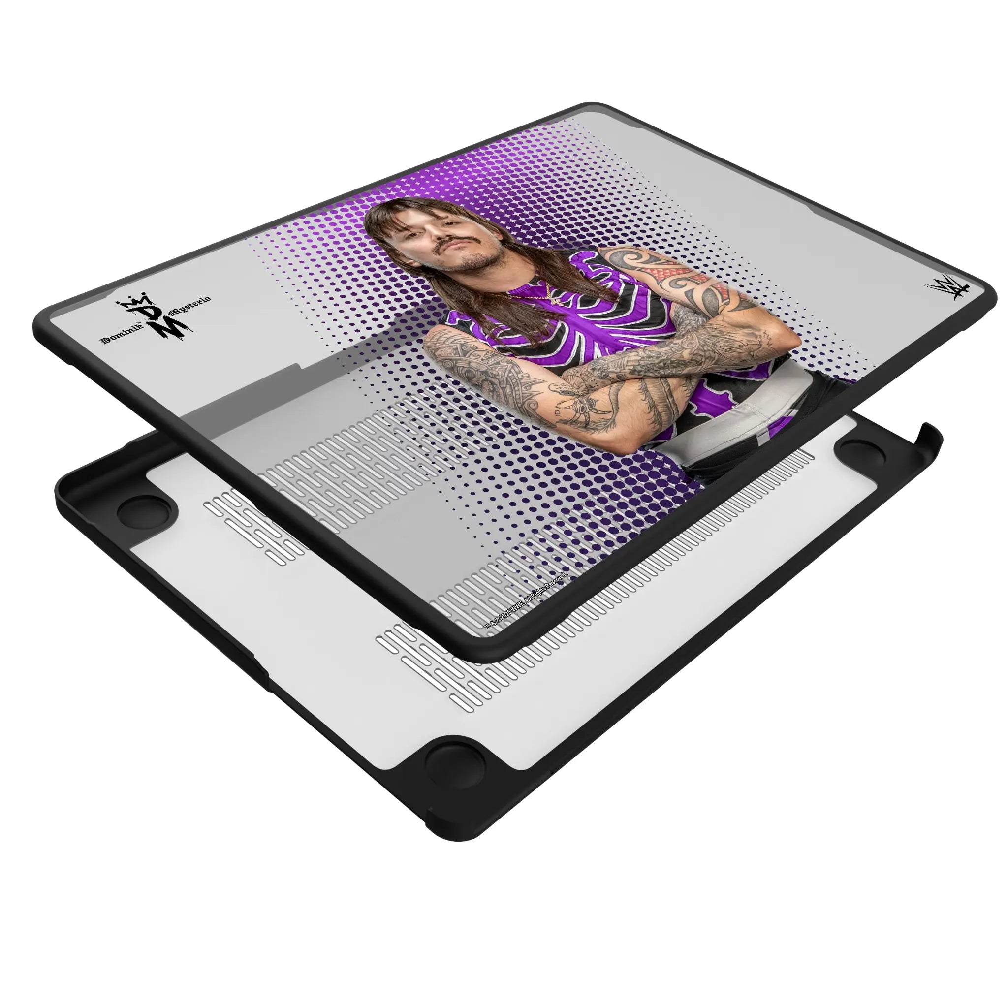 Dominik Mysterio Superstar MacBook Laptop Case for Apple MacBook - Isometric View