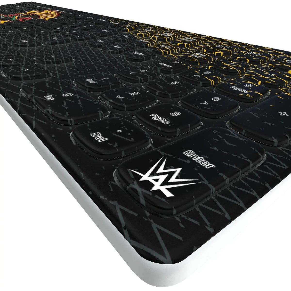 Eddie Guerrero Steel KKB605 Curved Wireless Keyboard - Detail