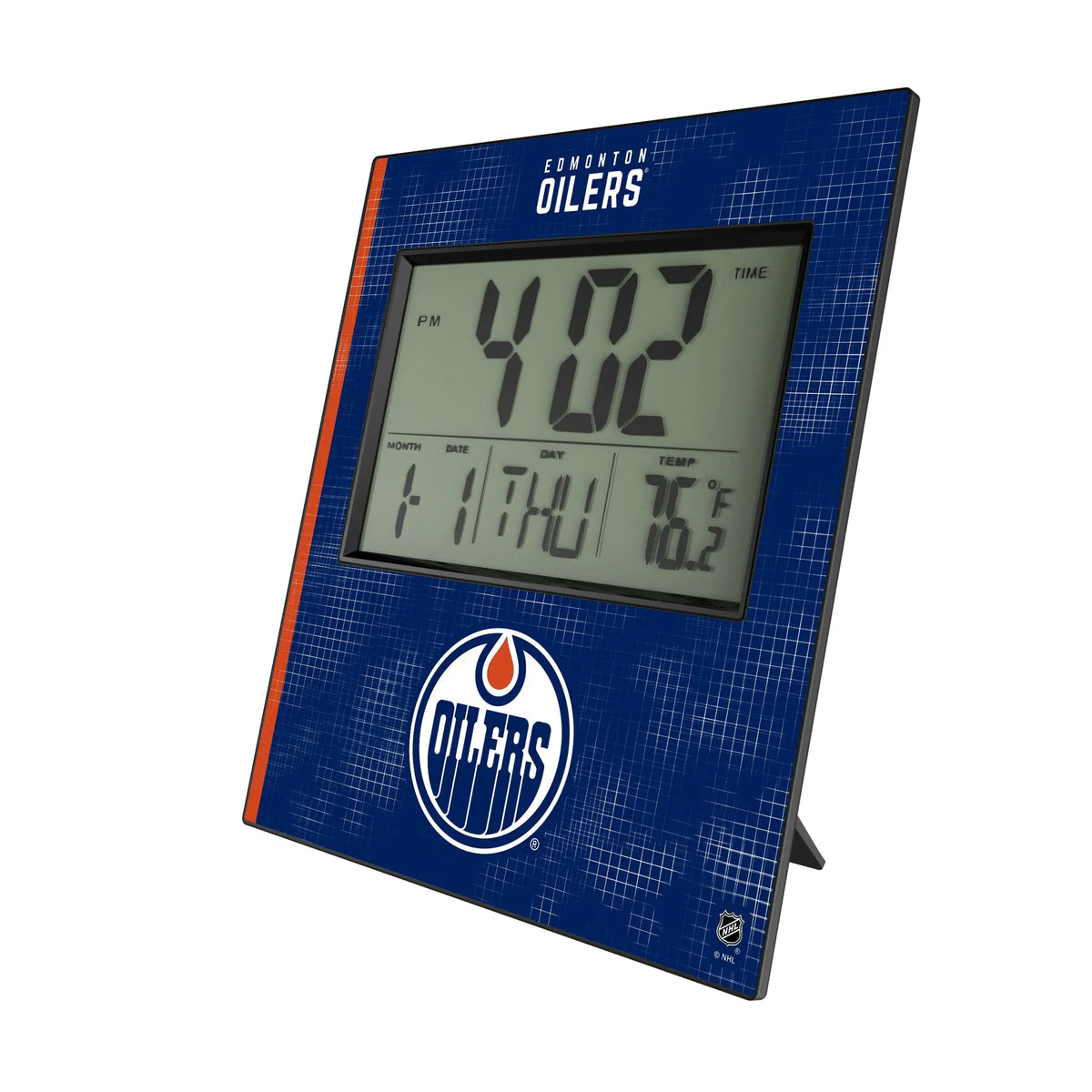Edmonton Oilers Hatch Wall Clock
