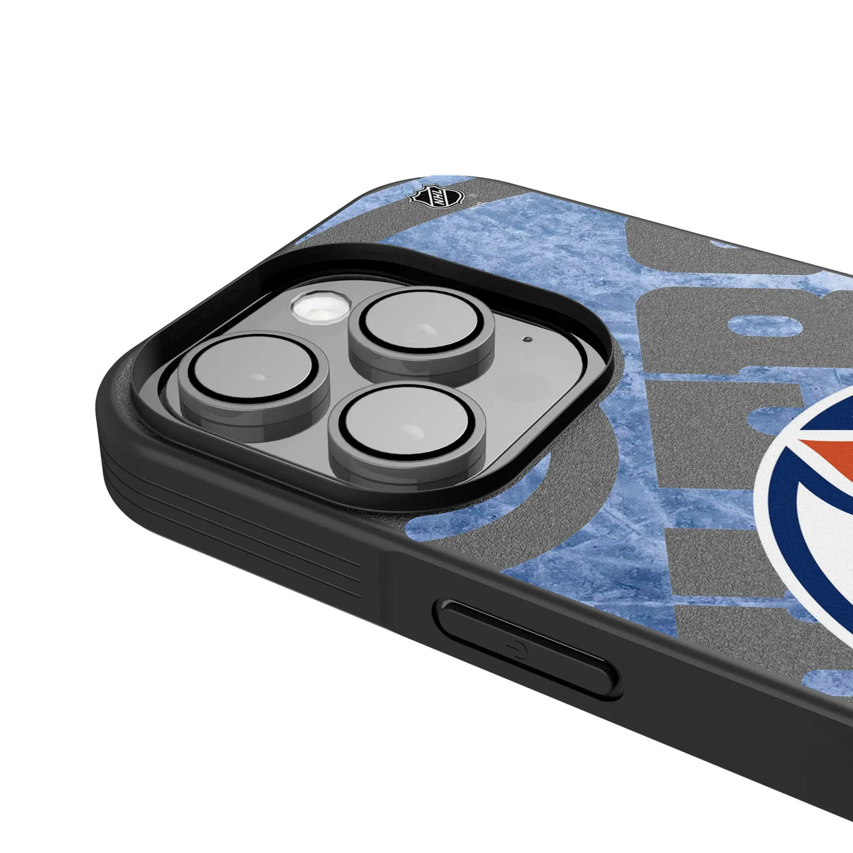 Edmonton Oilers Ice Tilt iPhone Bump Phone Case for Apple iPhone - Detail