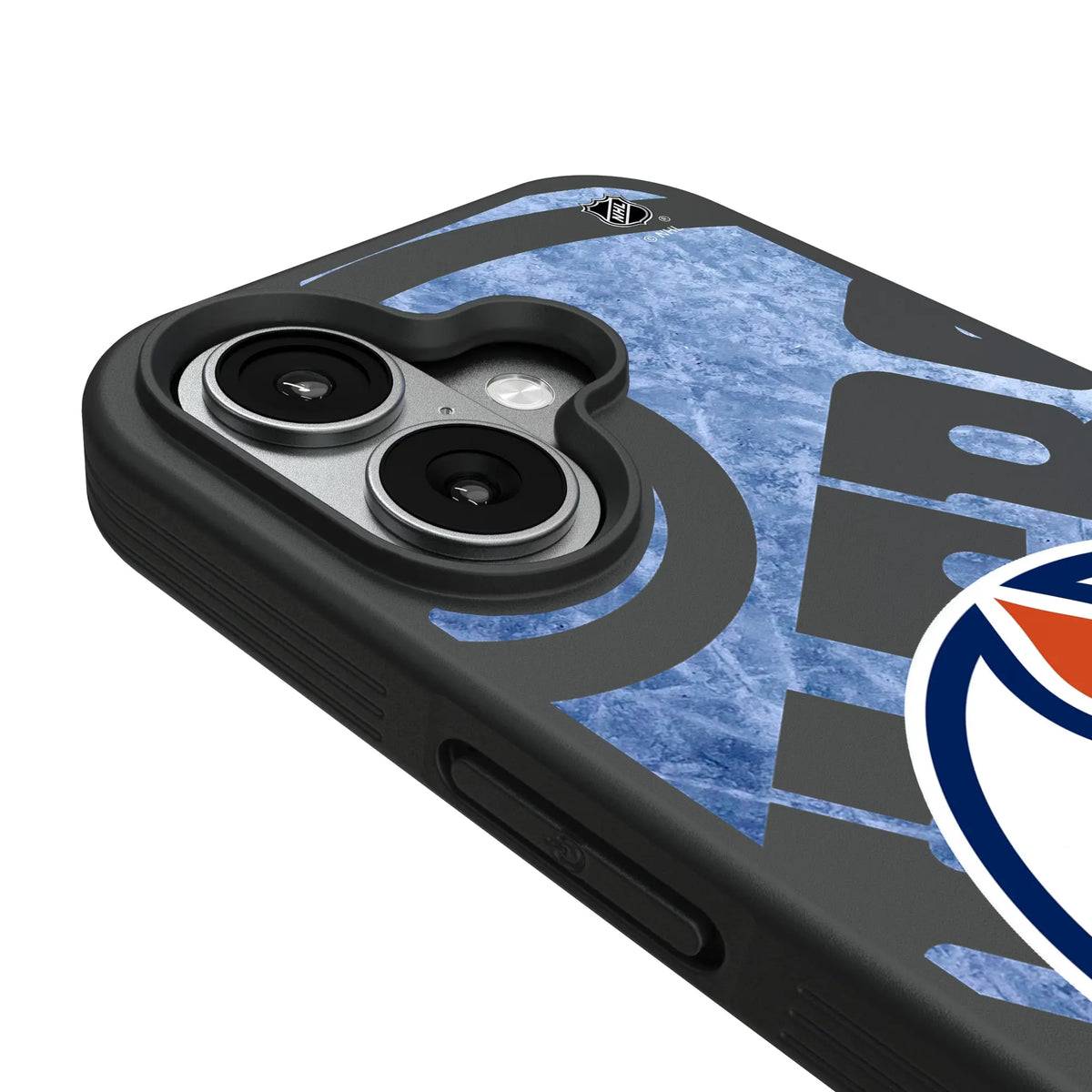 Edmonton Oilers Ice Tilt iPhone Bump Phone Case for Apple iPhone - Detail#Device_iPhone 17