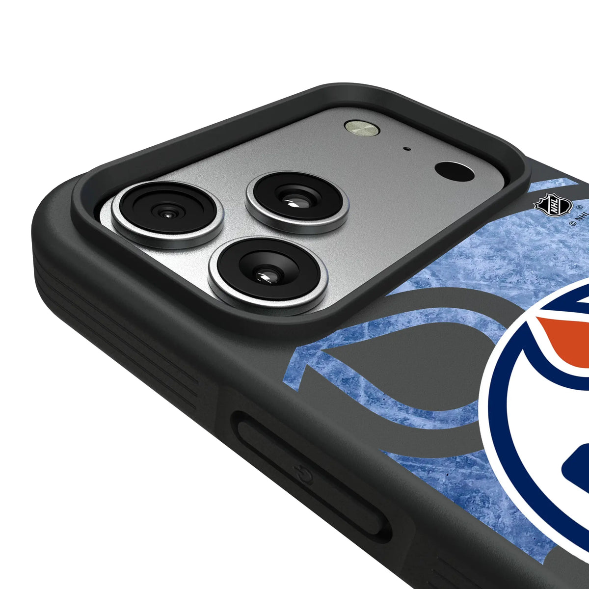 Edmonton Oilers Ice Tilt iPhone Bump Phone Case for Apple iPhone - Detail#Device_iPhone 17 Pro Max