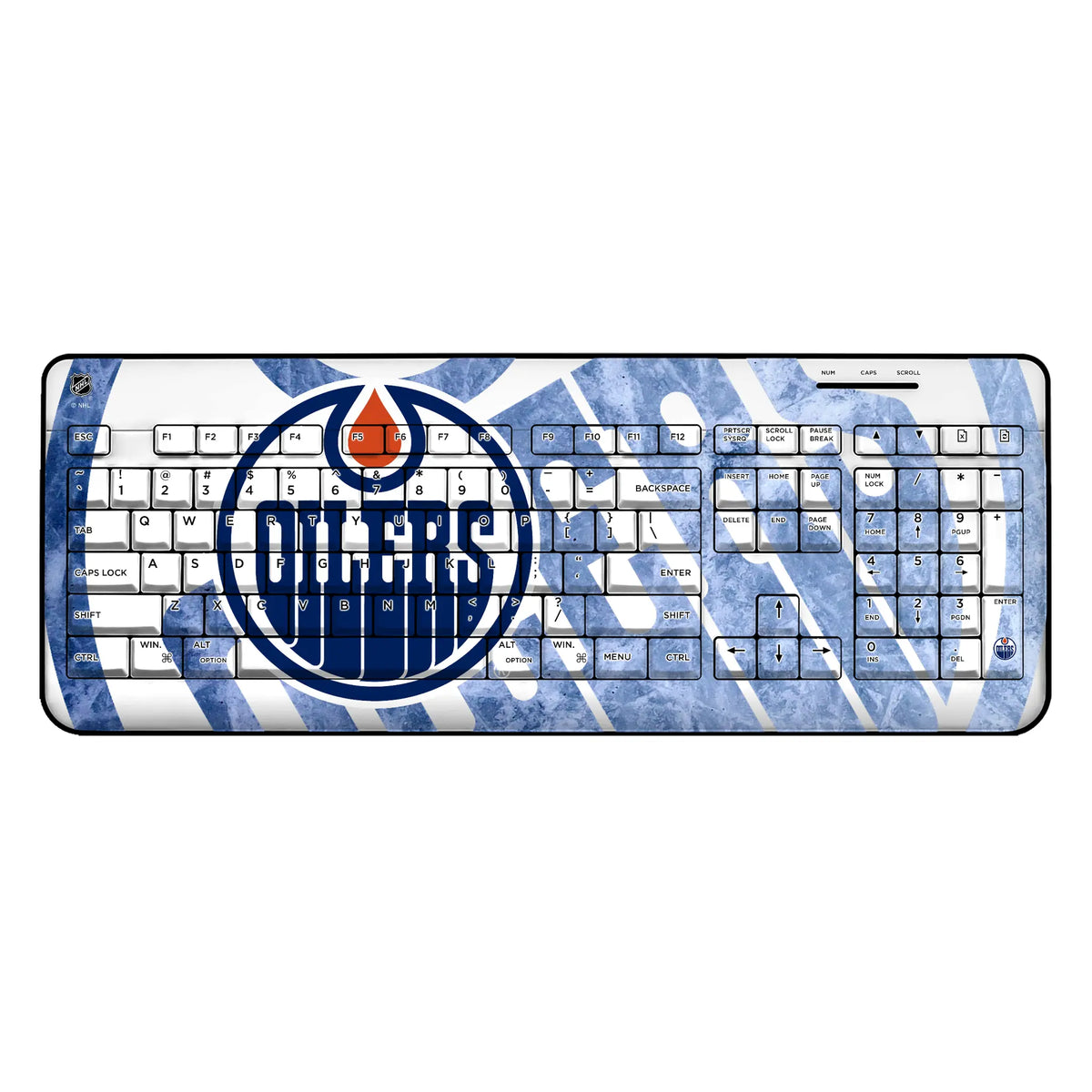 Edmonton Oilers Ice Tilt Wireless USB Keyboard