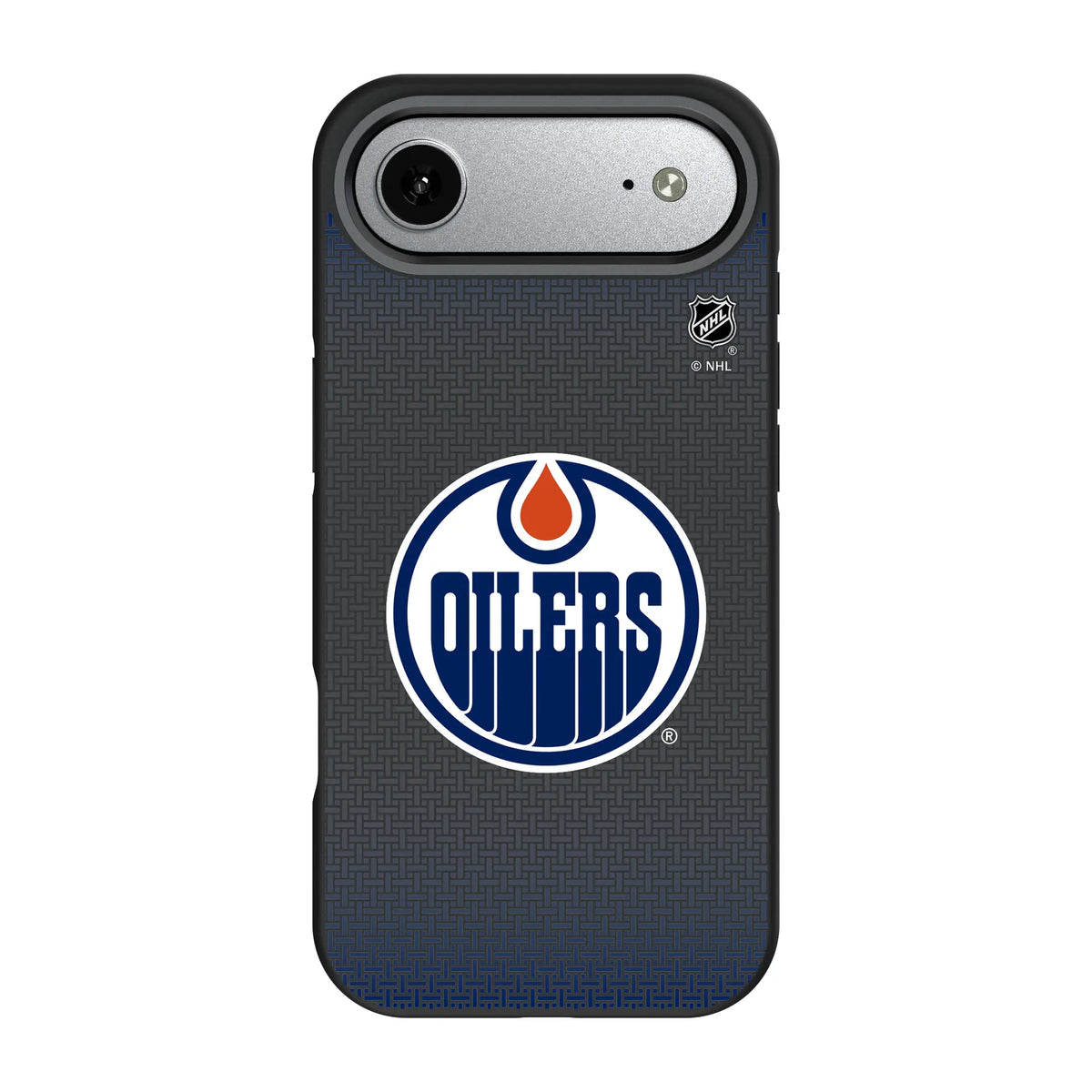 Edmonton Oilers Linen iPhone Bump Phone Case for Apple iPhone#Device_iPhone Air