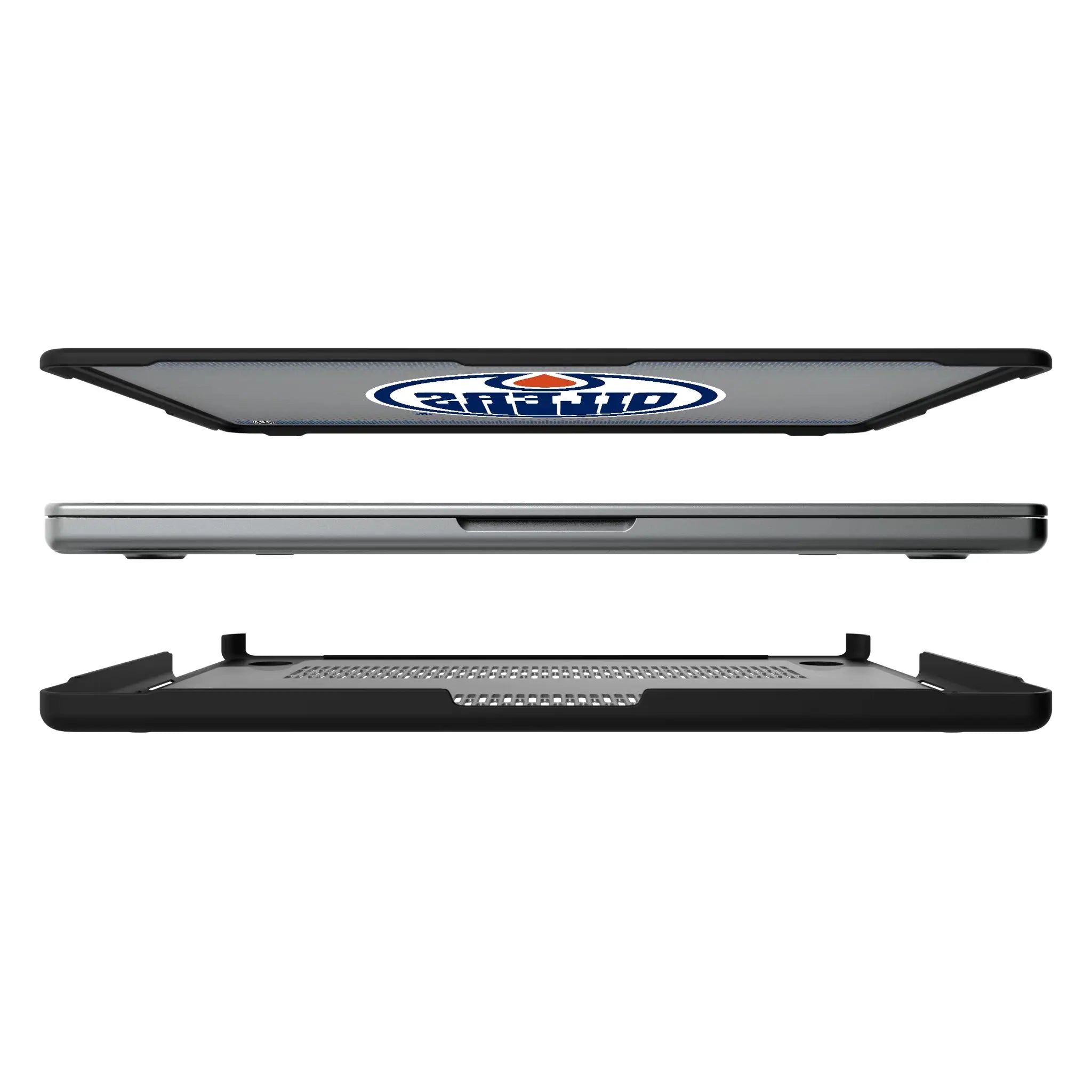 Edmonton Oilers Linen MacBook Laptop Case for Apple MacBook