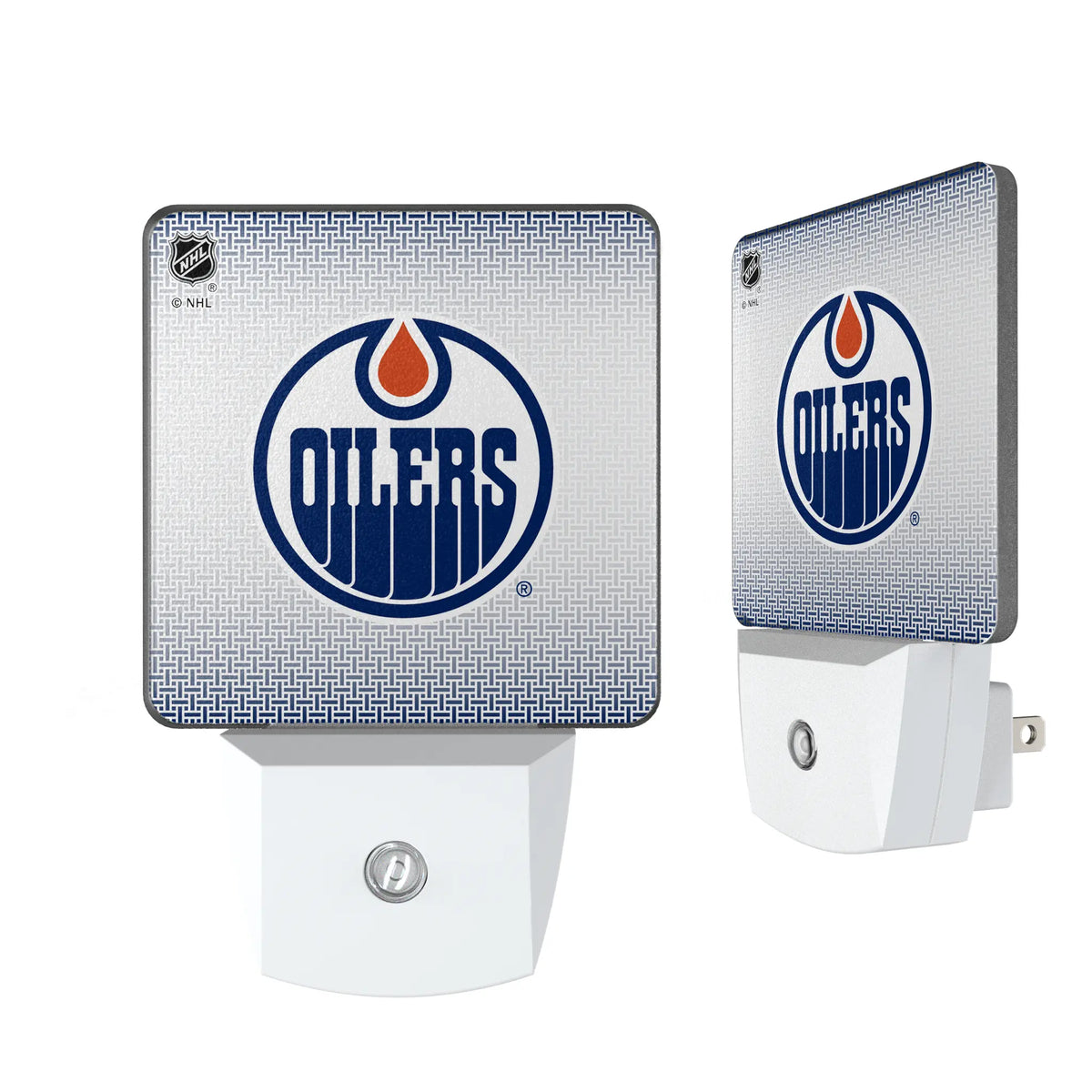 Edmonton Oilers Linen Night Light 2-Pack