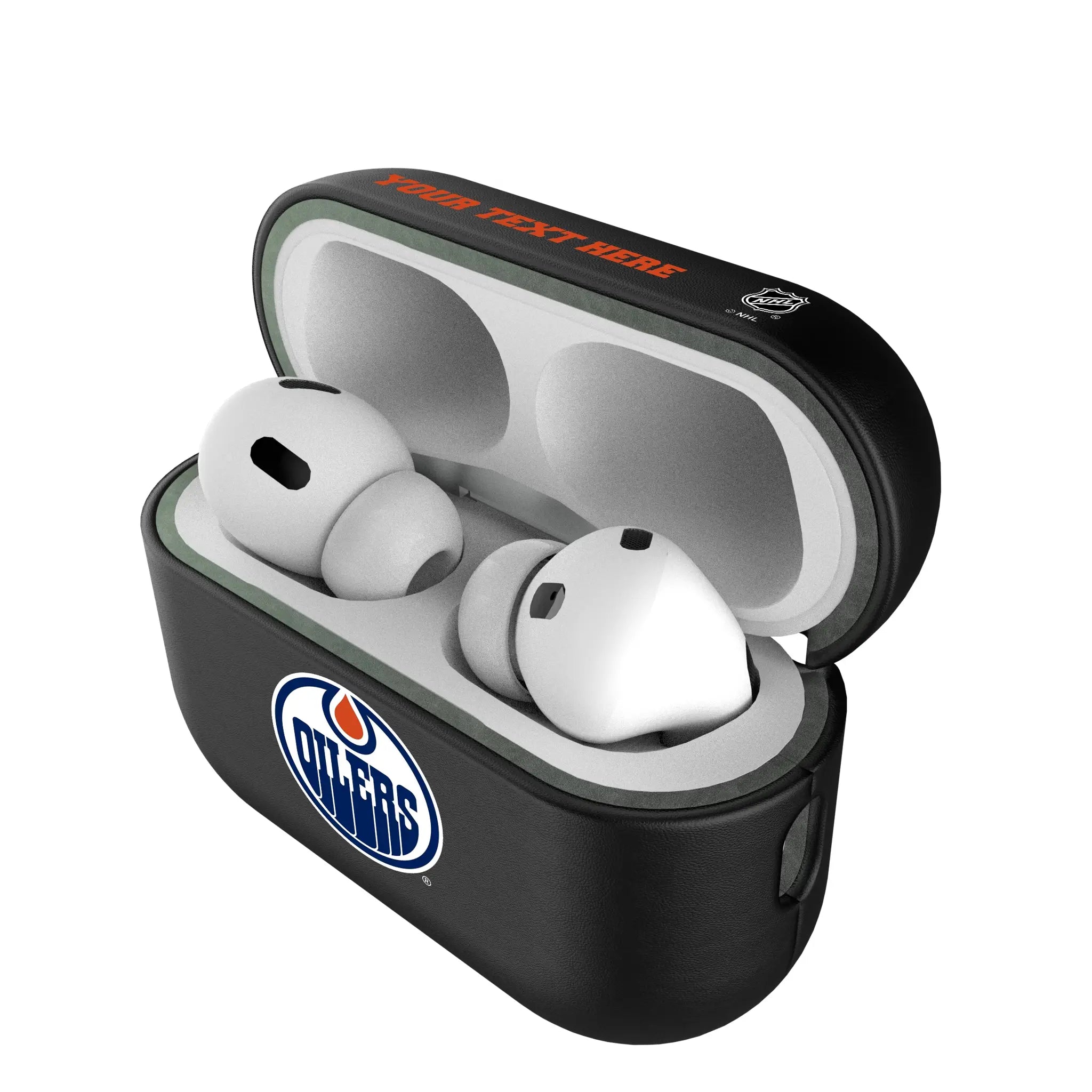 Edmonton Oilers Personalized Insignia AirPods AirPod Case Cover#Device_AirPods Pro 2nd Gen
