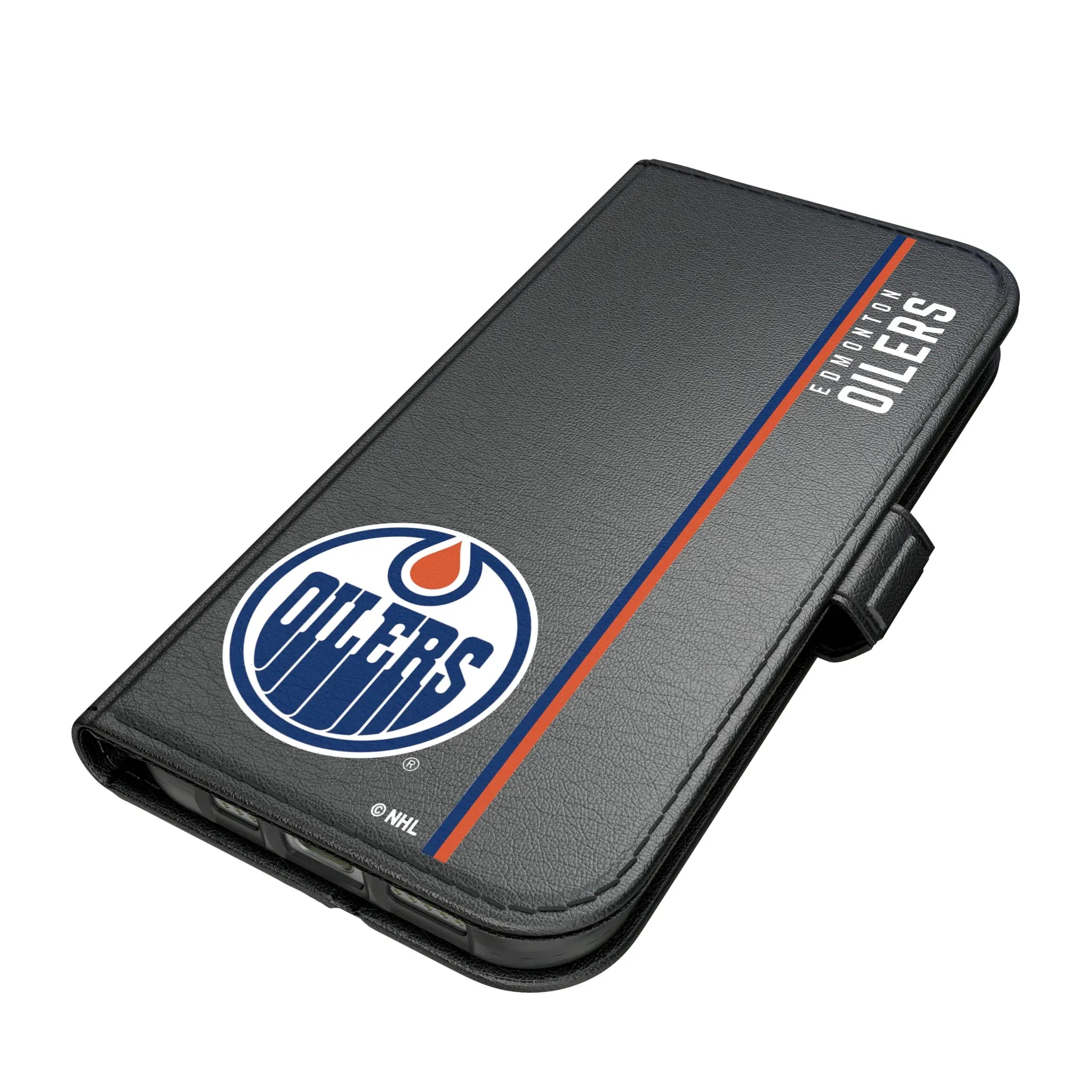 Edmonton Oilers Sidebar iPhone Folio Phone Case for Apple iPhone#Device_iPhone 17