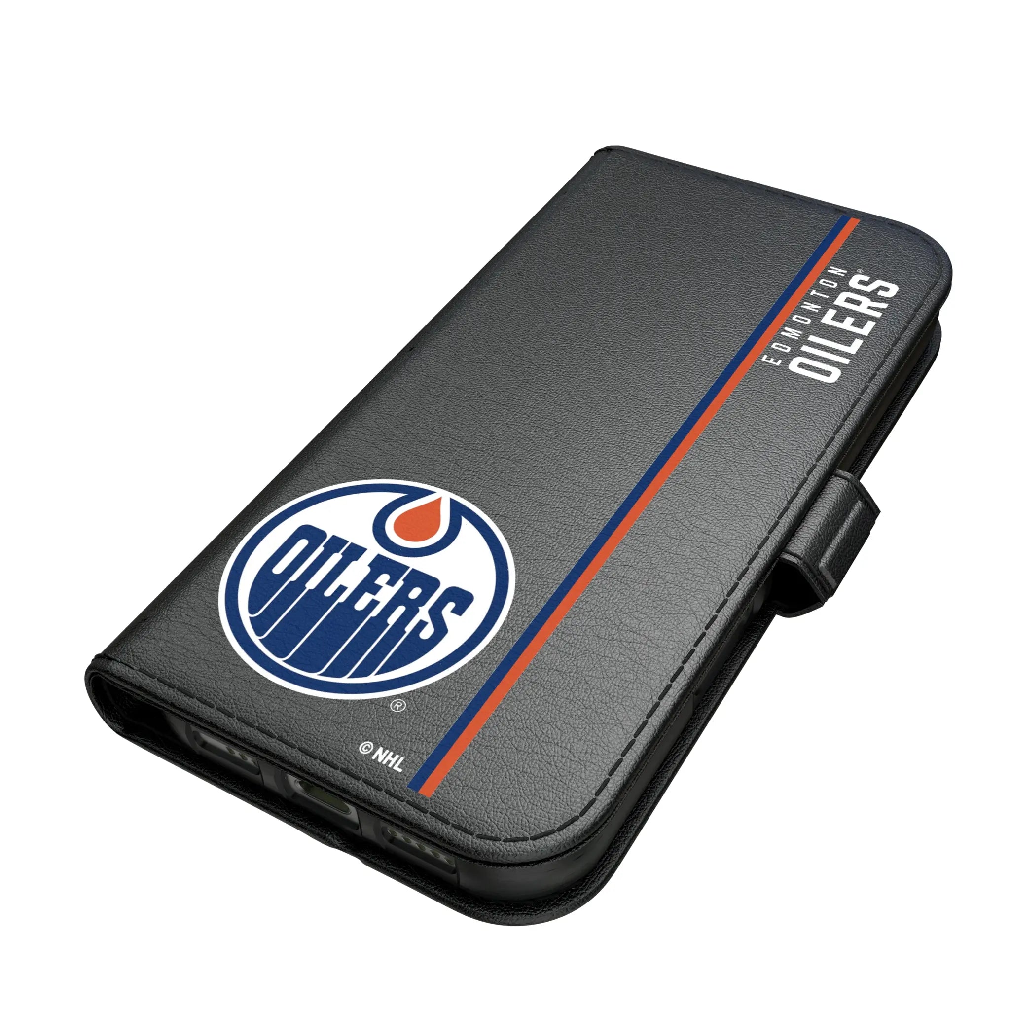 Edmonton Oilers Sidebar iPhone Folio Phone Case for Apple iPhone#Device_iPhone 17 Pro