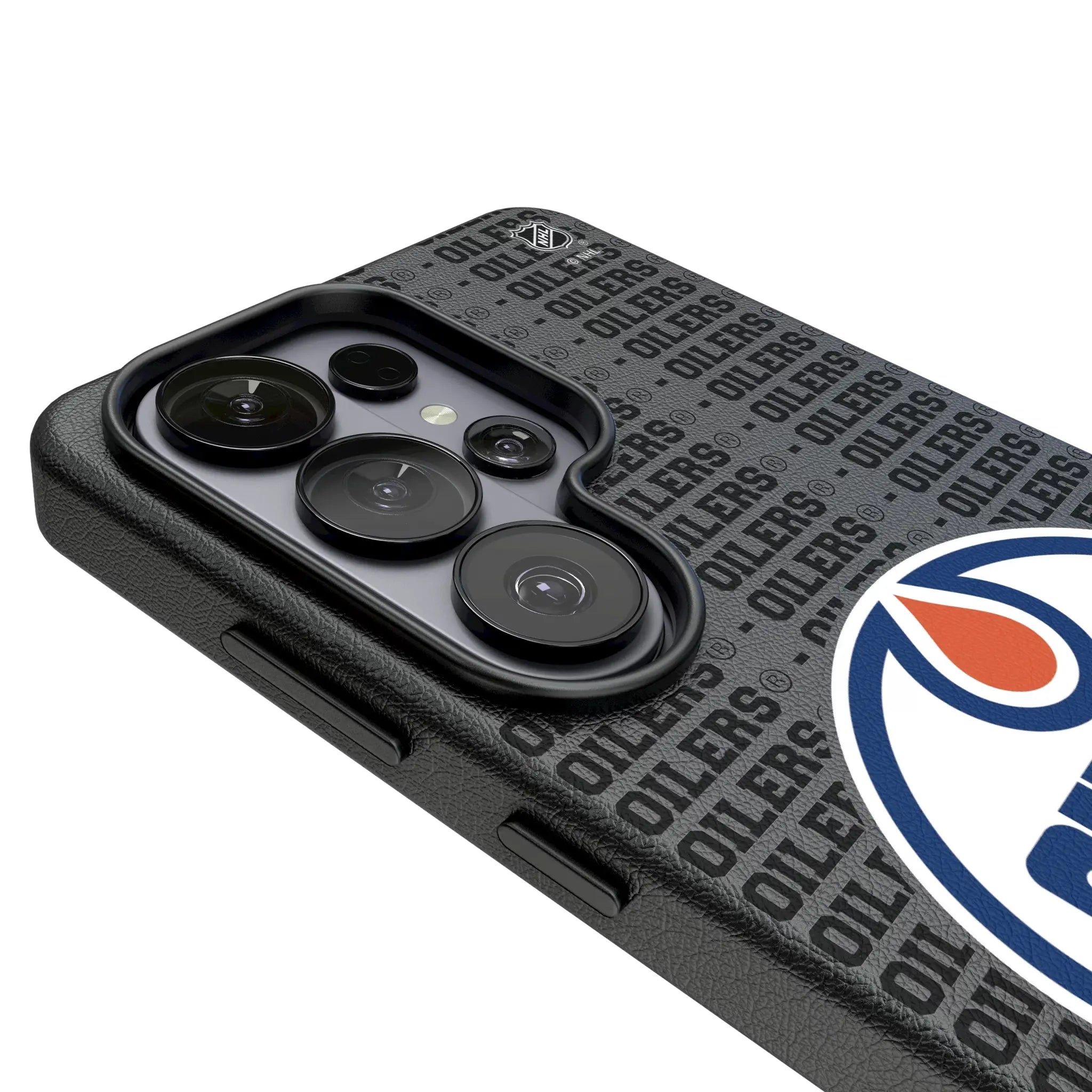 Edmonton Oilers Text Backdrop Galaxy MagSafe Compatible Phone Case for Samsung Galaxy - Detail#Device_Galaxy S26 Ultra