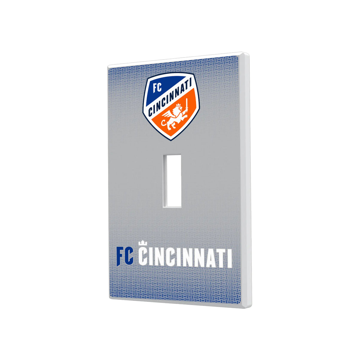 FC Cincinnati Linen Hidden-Screw Light Switch Plate#Style_Single Toggle