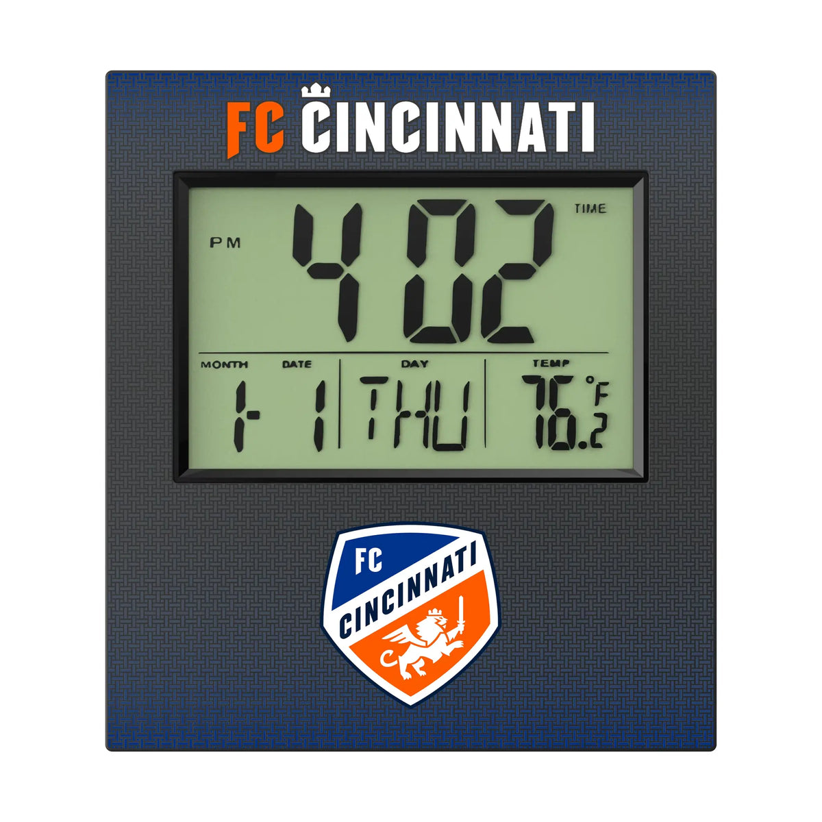 FC Cincinnati Linen Wall Clock