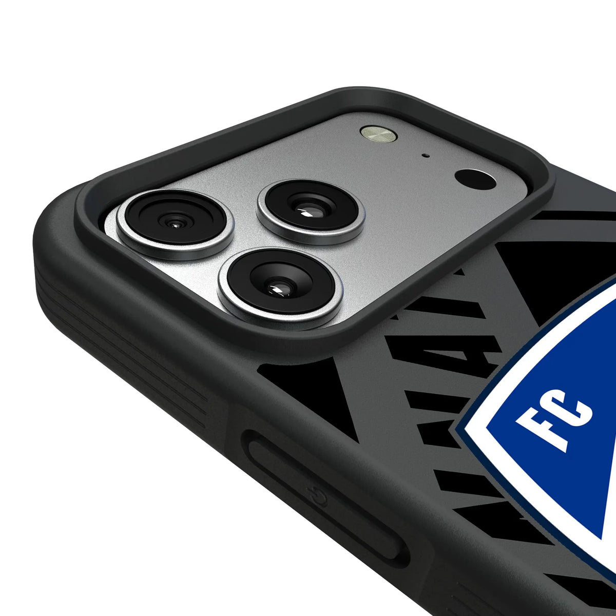 FC Cincinnati Monocolor Tilt iPhone Bump Phone Case for Apple iPhone - Detail#Device_iPhone 17 Pro Max