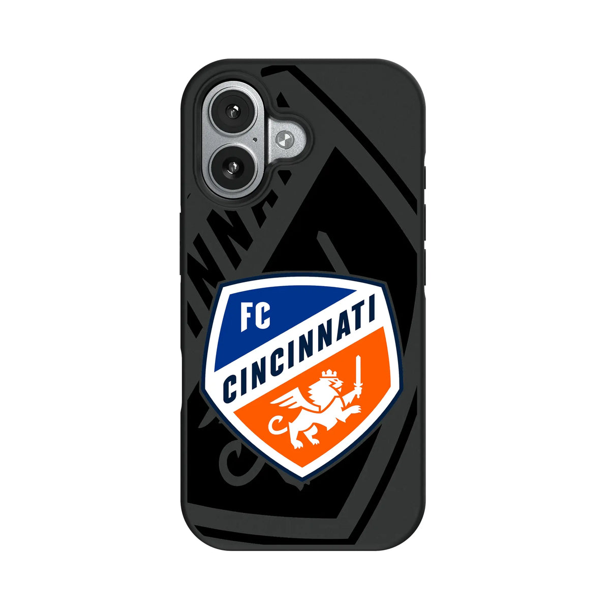 FC Cincinnati Monocolor Tilt iPhone Bump Phone Case for Apple iPhone#Device_iPhone 17