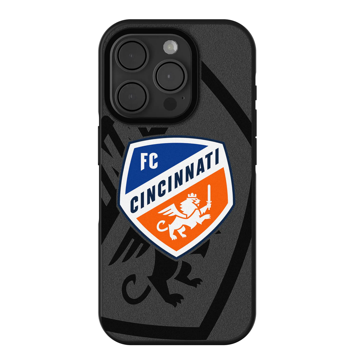 FC Cincinnati Monocolor Tilt iPhone Bump Phone Case for Apple iPhone