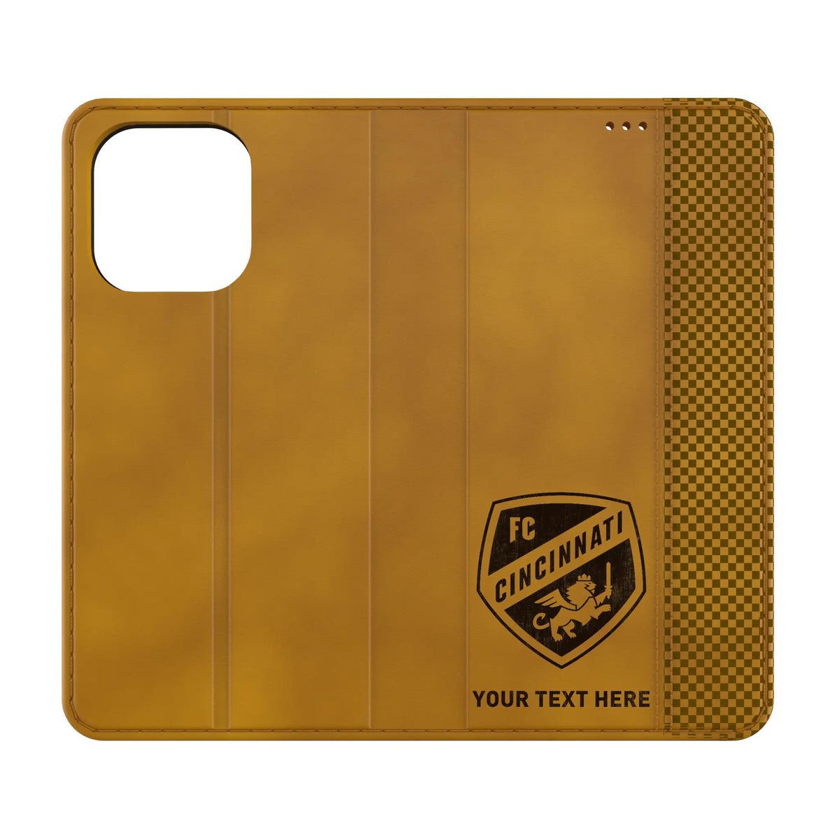 FC Cincinnati Personalized Burn iPhone Folio Phone Case for Apple iPhone