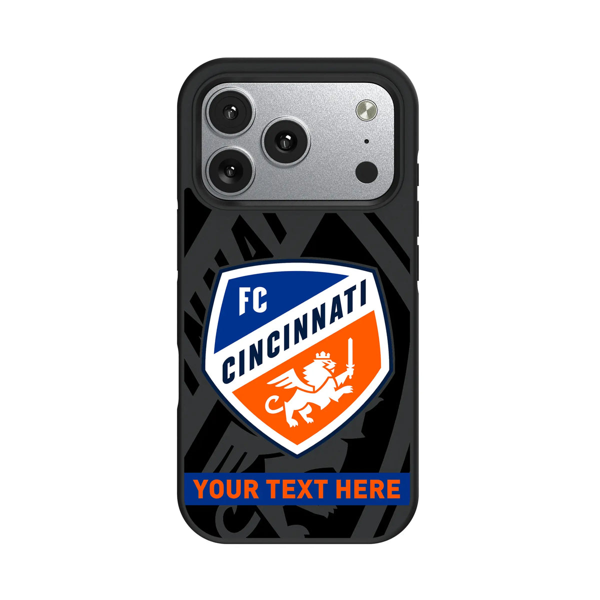 FC Cincinnati Personalized Tilt iPhone Bump Phone Case for Apple iPhone#Device_iPhone 17 Pro