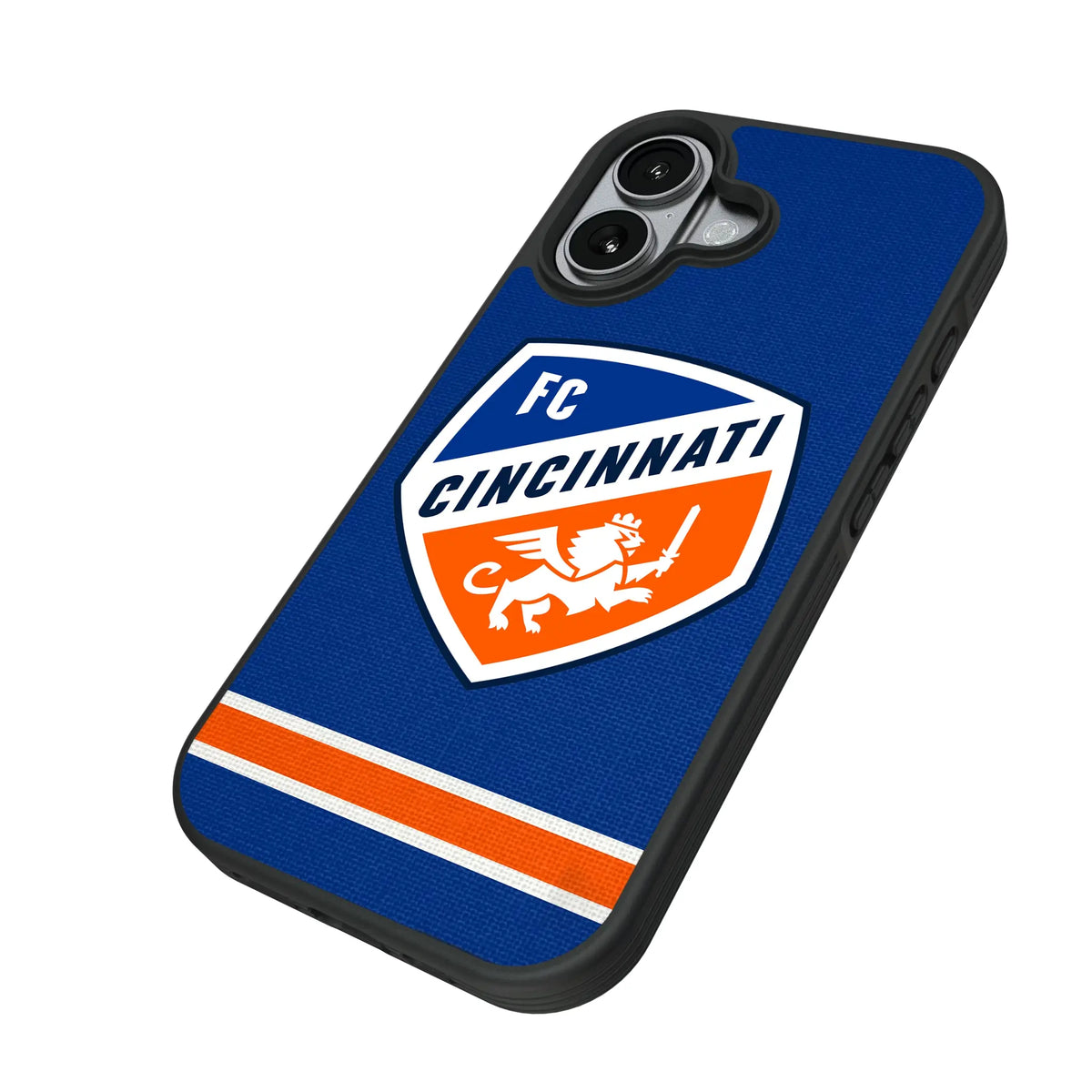 FC Cincinnati Stripe iPhone Bump Phone Case for Apple iPhone - Isometric View#Device_iPhone 17