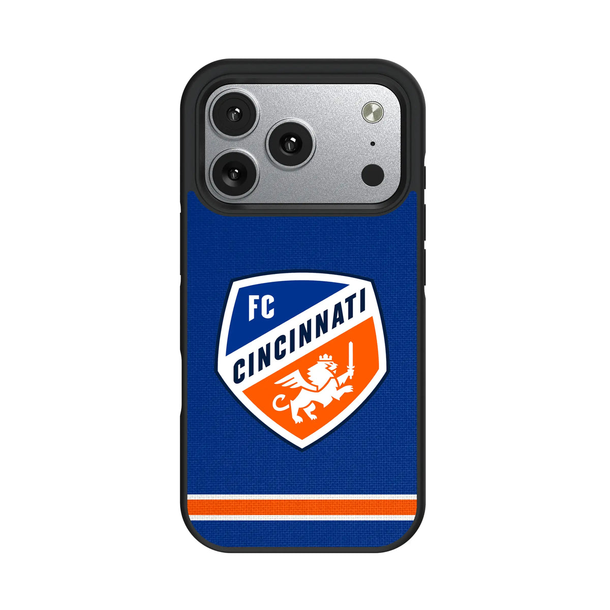 FC Cincinnati Stripe iPhone Bump Phone Case for Apple iPhone#Device_iPhone 17 Pro