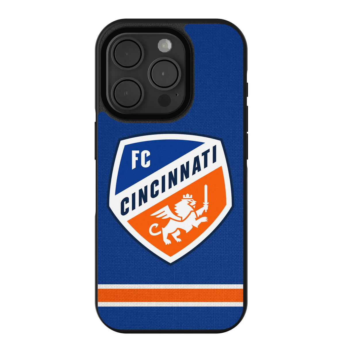 FC Cincinnati Stripe iPhone Bump Phone Case for Apple iPhone