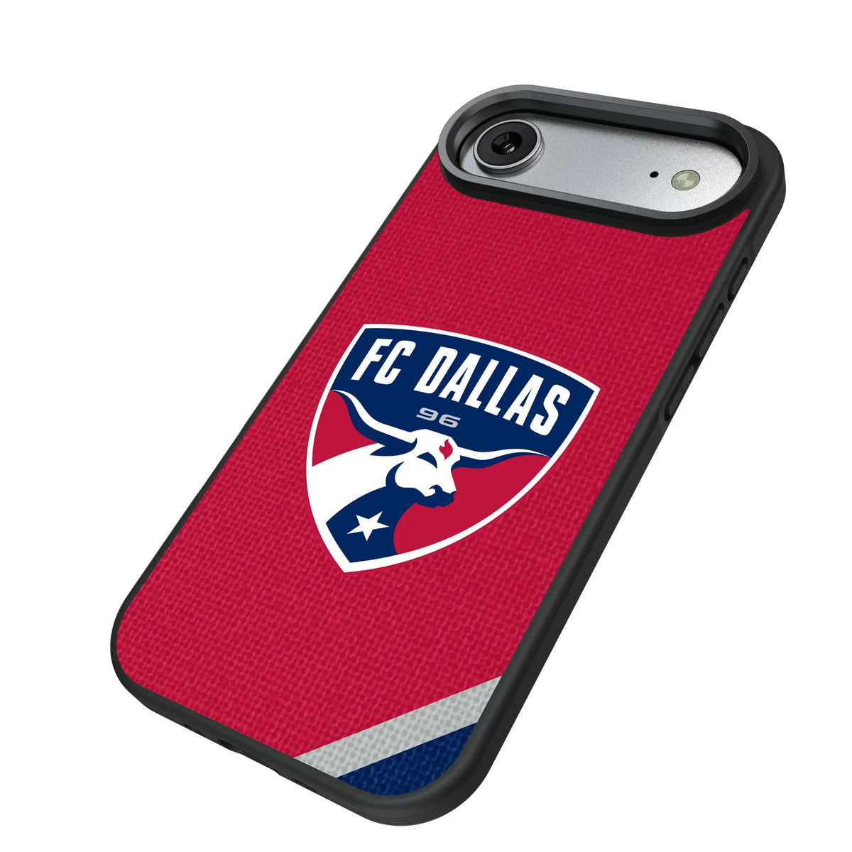 FC Dallas Diagonal Stripe iPhone Bump Phone Case for Apple iPhone - Isometric View#Device_iPhone Air