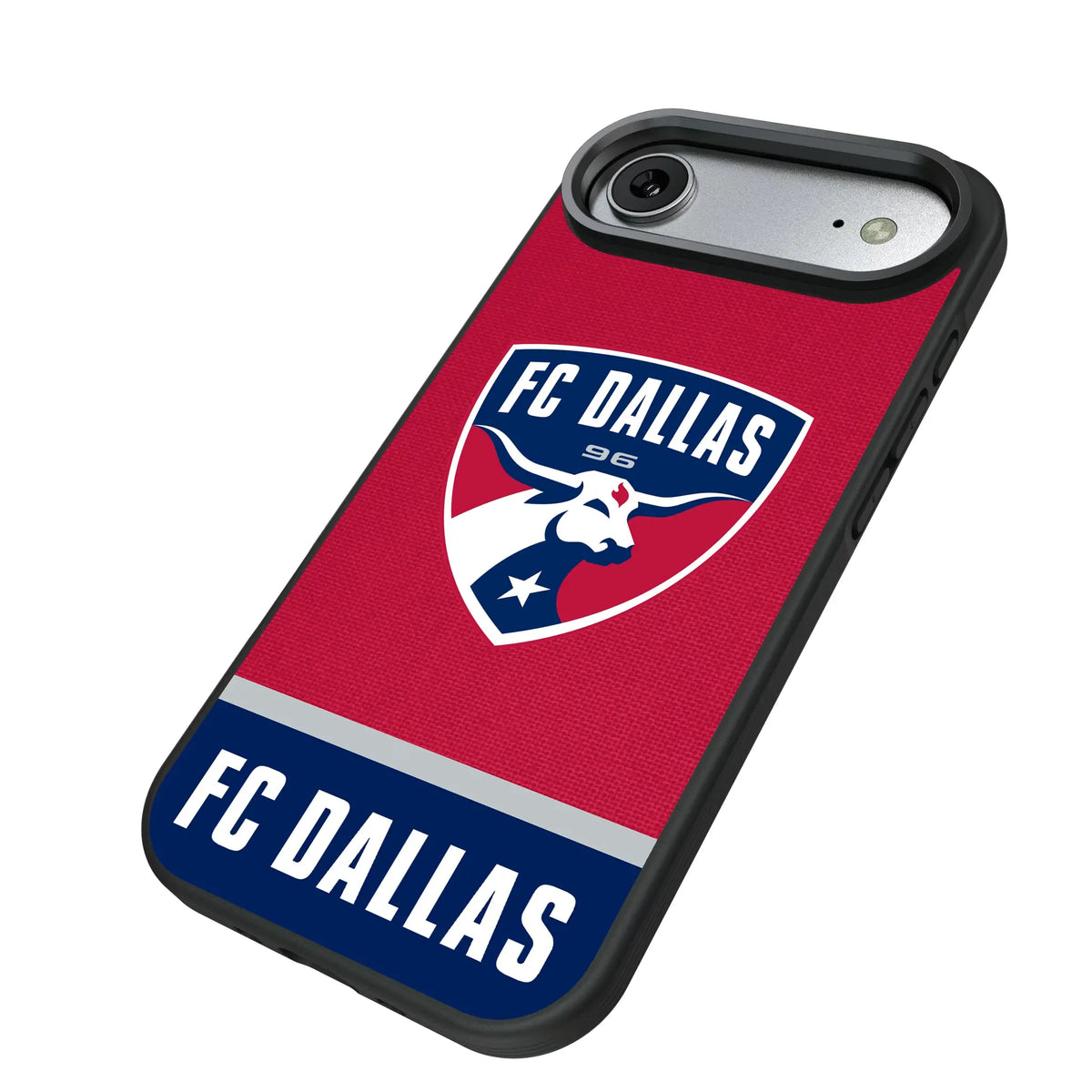 FC Dallas Endzone Solid iPhone Bump Phone Case for Apple iPhone - Isometric View#Device_iPhone Air