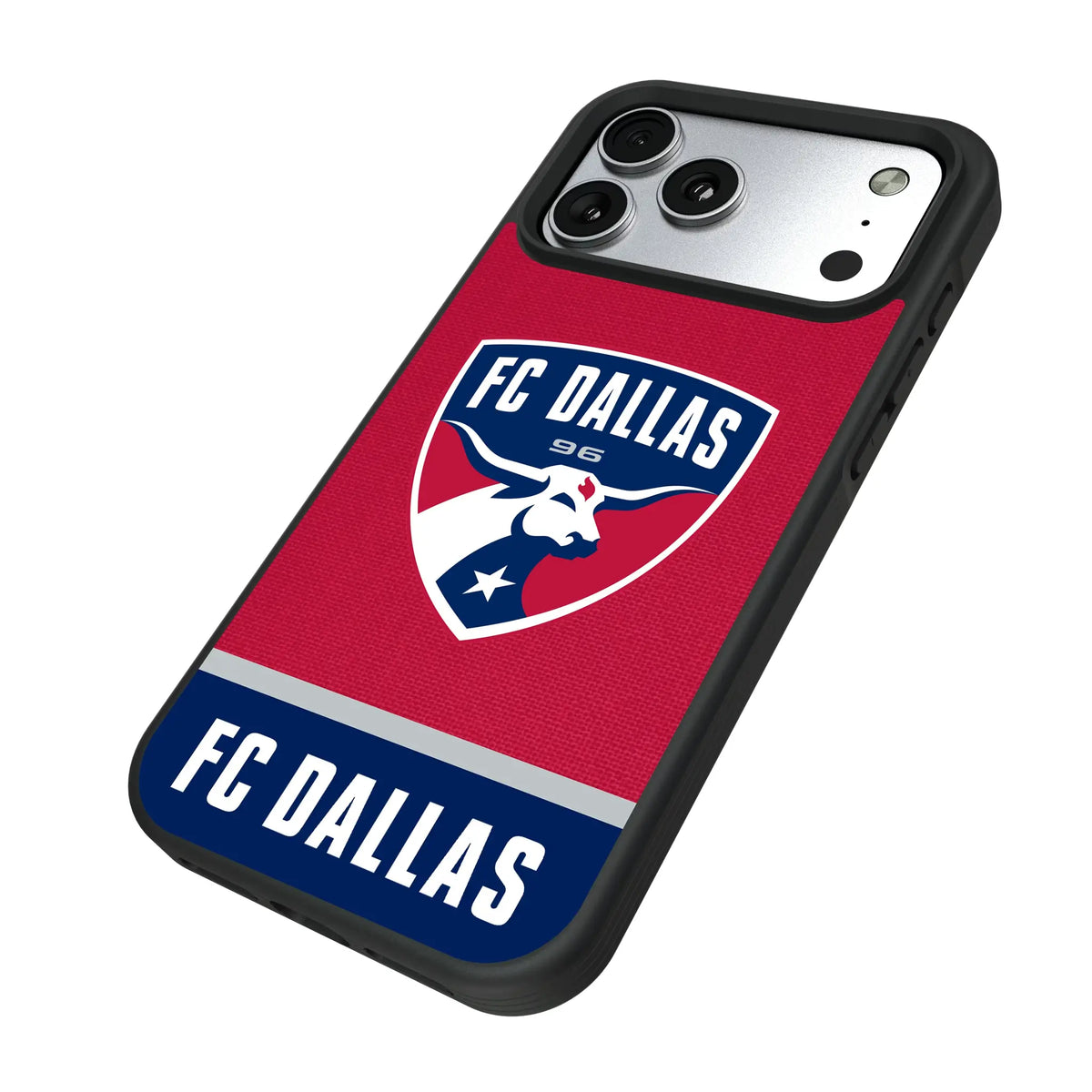 FC Dallas Endzone Solid iPhone Bump Phone Case for Apple iPhone - Isometric View#Device_iPhone 17 Pro Max