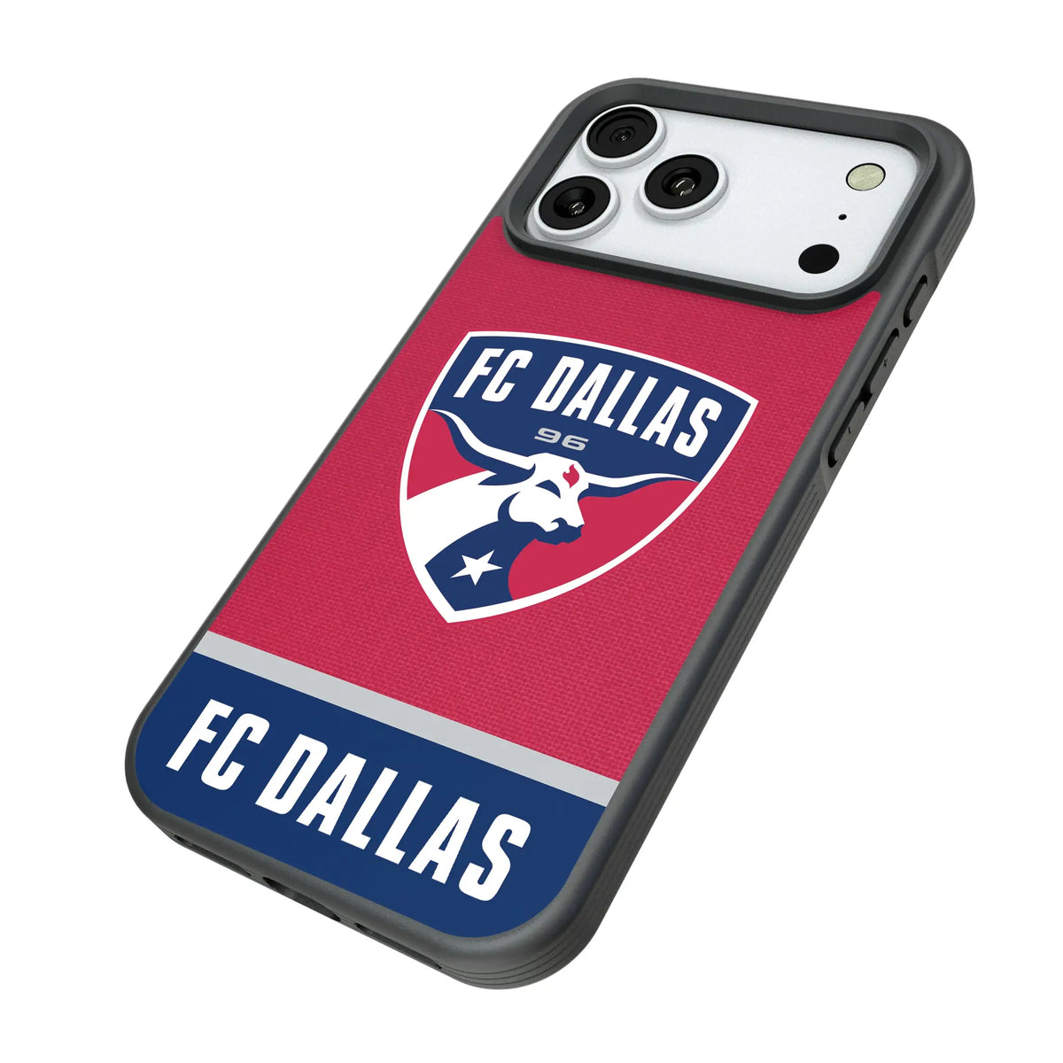 FC Dallas Endzone Solid iPhone Bump Phone Case for Apple iPhone - Isometric View#Device_iPhone 18 Pro Max