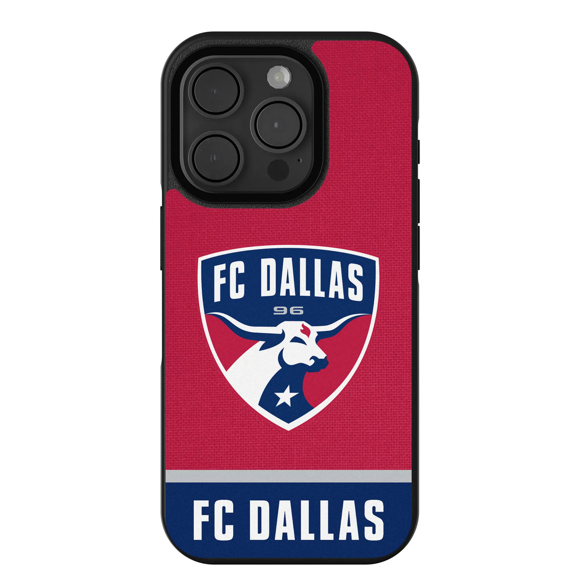 FC Dallas Endzone Solid iPhone Bump Phone Case for Apple iPhone