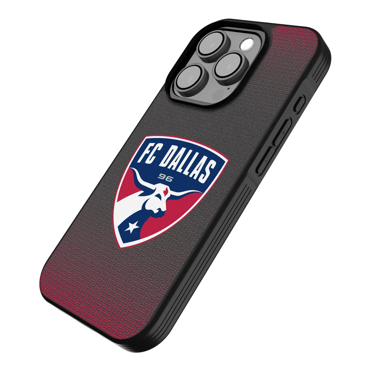 FC Dallas Linen iPhone Bump Phone Case for Apple iPhone - Isometric View