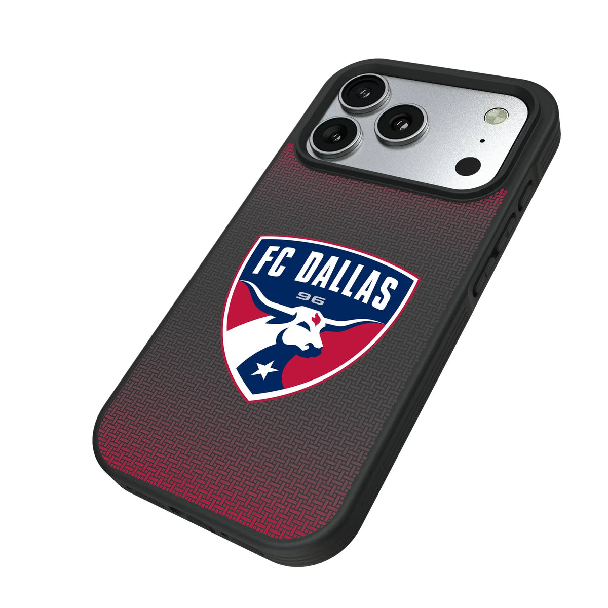 FC Dallas Linen iPhone Bump Phone Case for Apple iPhone - Isometric View#Device_iPhone 17 Pro