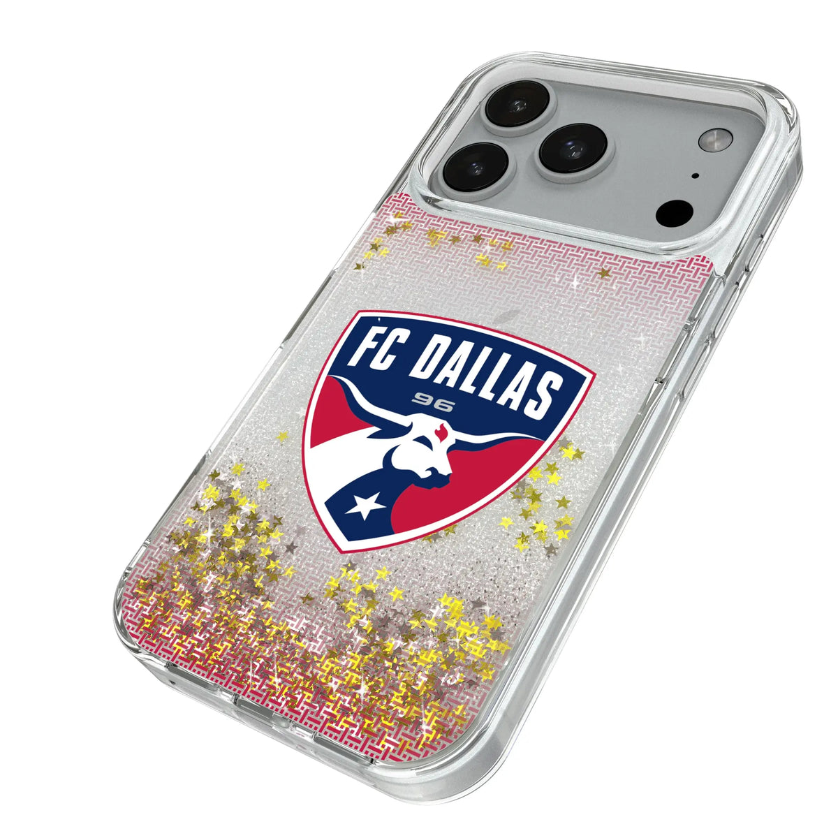 FC Dallas Linen iPhone Glitter Phone Case for Apple iPhone - Isometric View#Device_iPhone 18 Pro