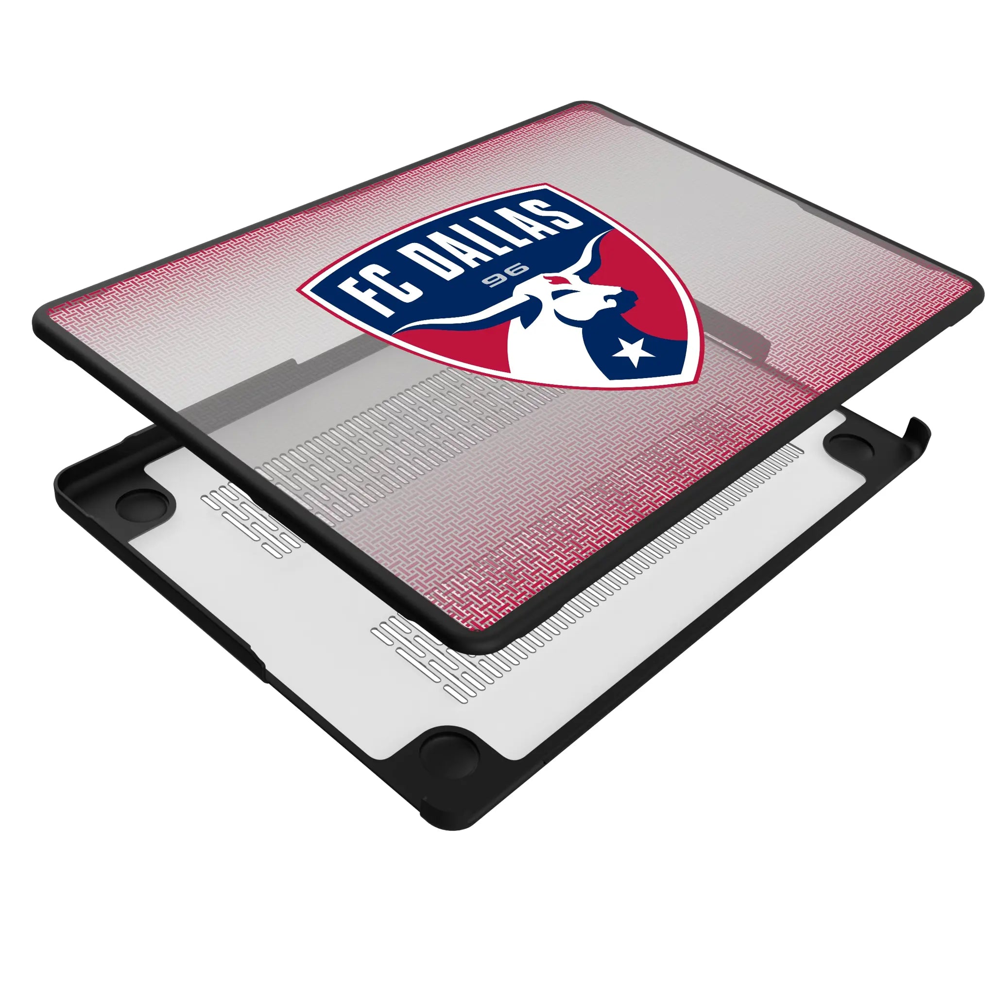 FC Dallas Linen MacBook Laptop Case for Apple MacBook - Isometric View