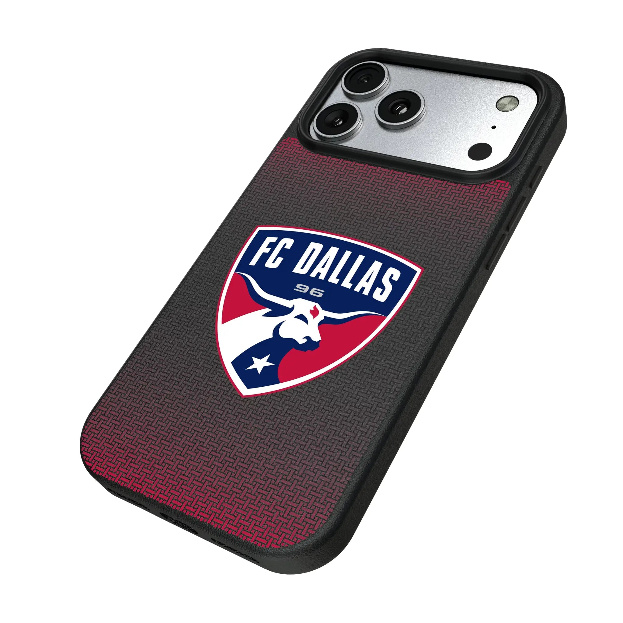FC Dallas Linen iPhone MagSafe Compatible Phone Case for Apple iPhone - Isometric View#Device_iPhone 17 Pro Max