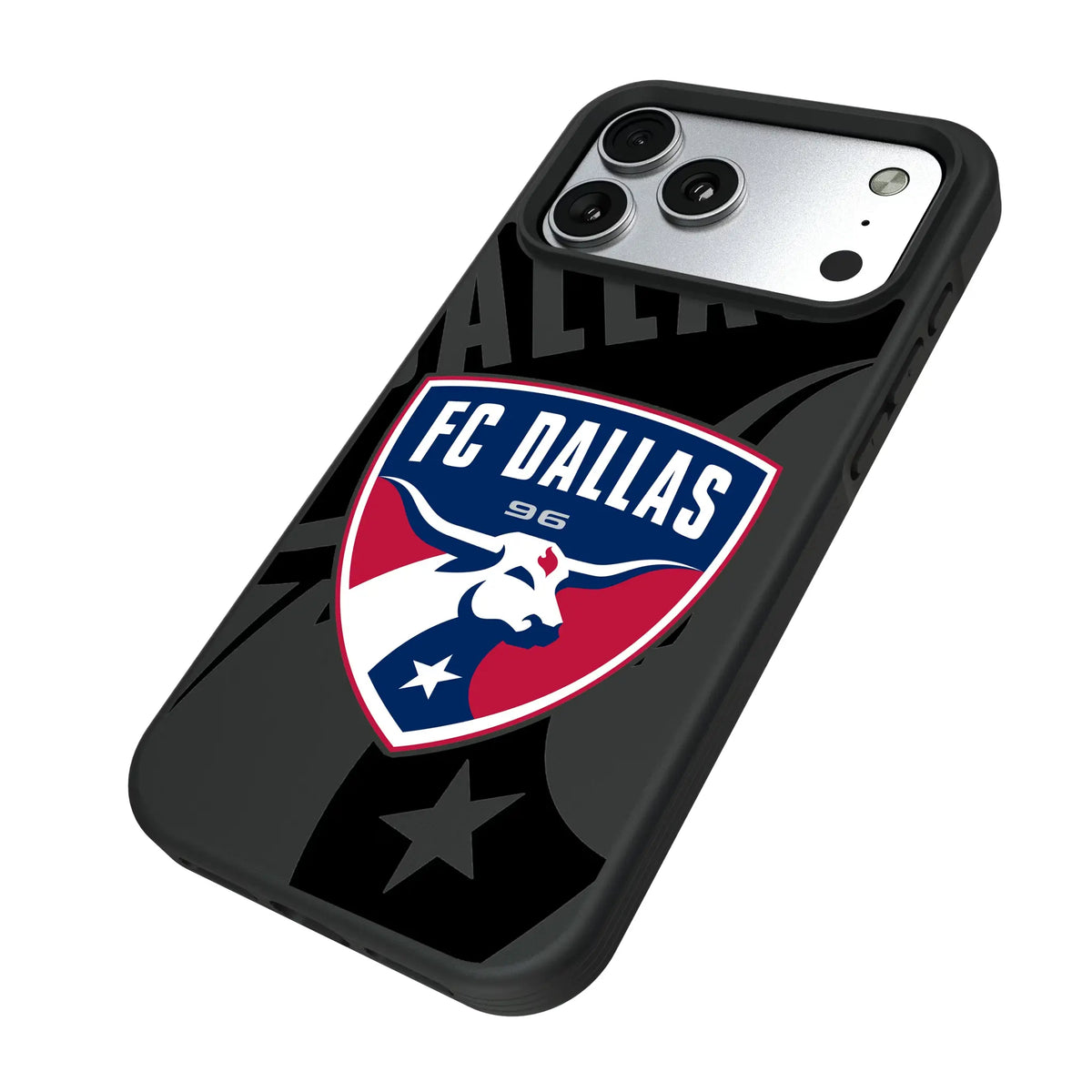 FC Dallas Monocolor Tilt iPhone Bump Phone Case for Apple iPhone - Isometric View#Device_iPhone 17 Pro Max