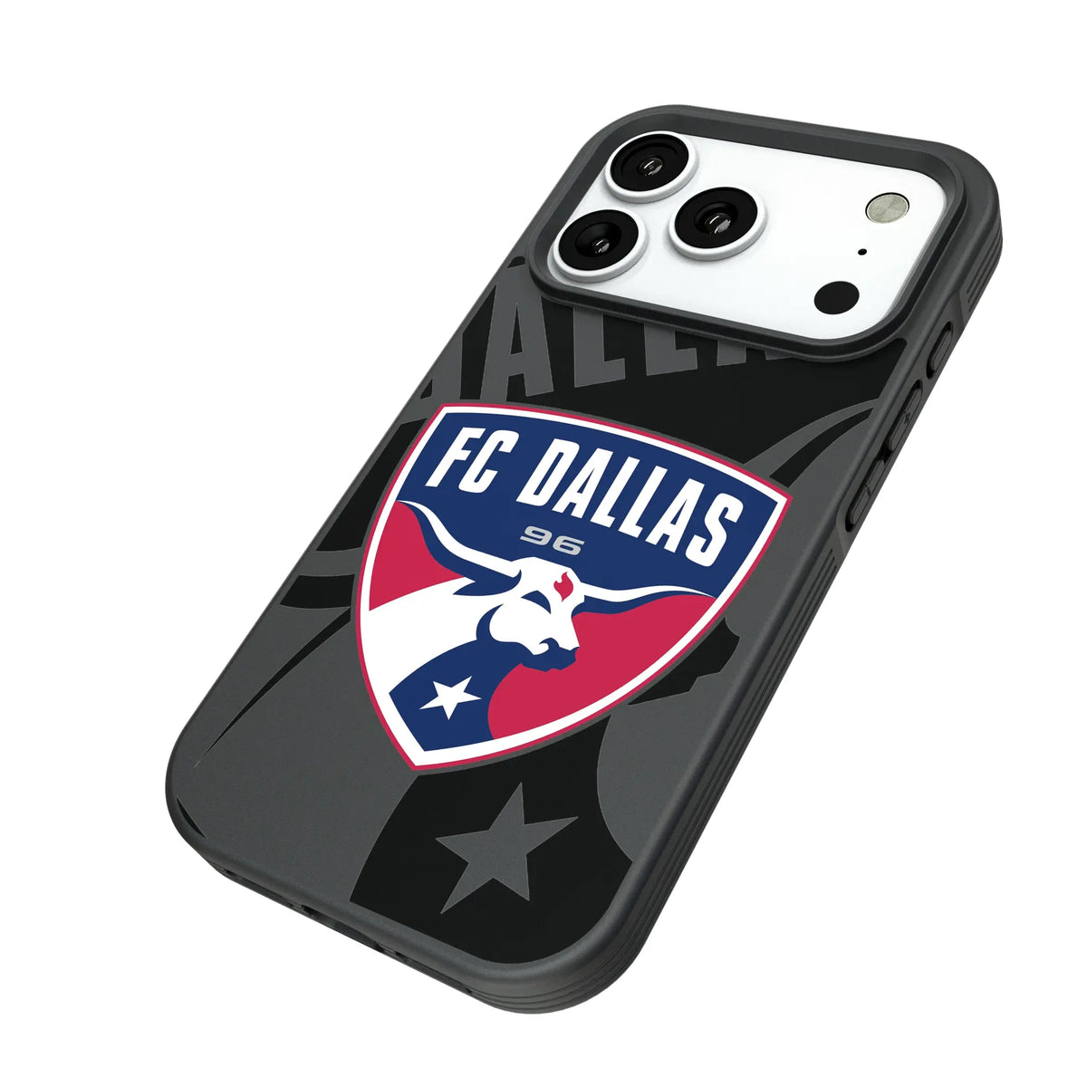FC Dallas Monocolor Tilt iPhone Bump Phone Case for Apple iPhone - Isometric View#Device_iPhone 18 Pro