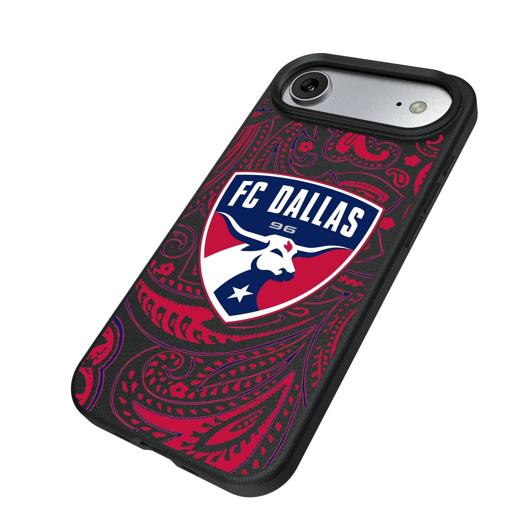 FC Dallas Paisley iPhone MagSafe Compatible Phone Case for Apple iPhone - Isometric View#Device_iPhone Air