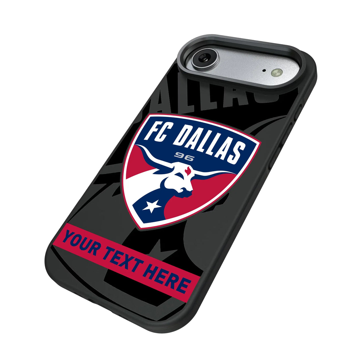 FC Dallas Personalized Tilt iPhone Bump Phone Case for Apple iPhone - Isometric View#Device_iPhone Air